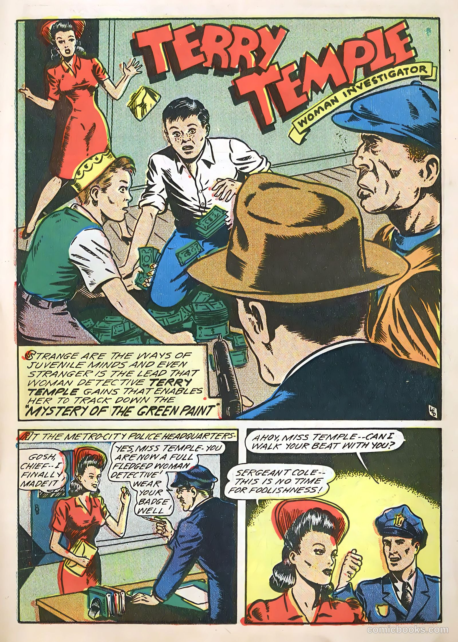 Variety Comics #1 (1944) — page 17 of 52
