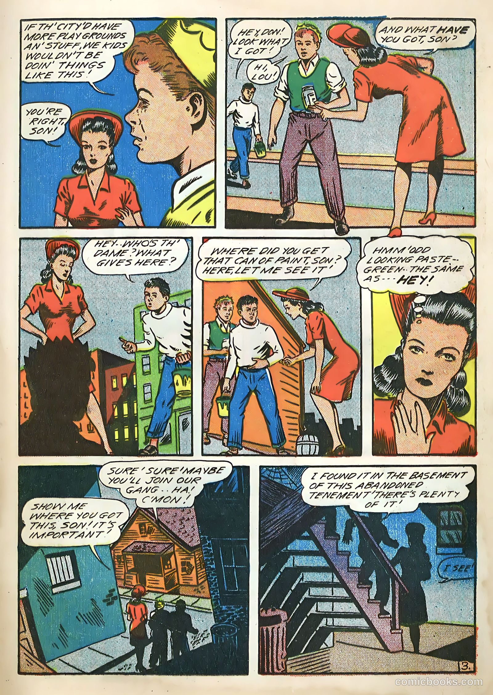 Variety Comics #1 (1944) — page 19 of 52