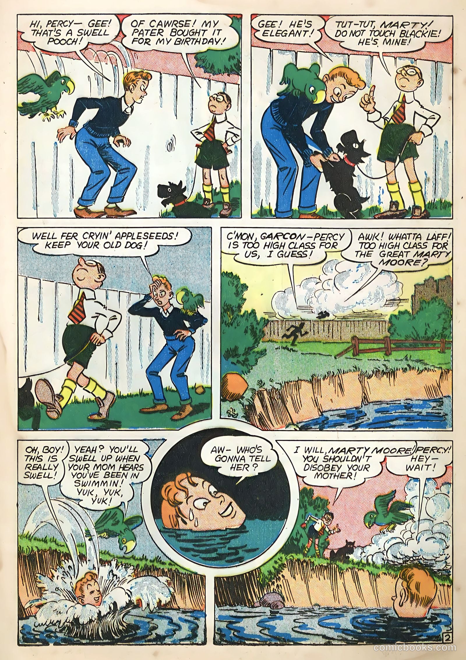 Variety Comics #1 (1944) — page 25 of 52