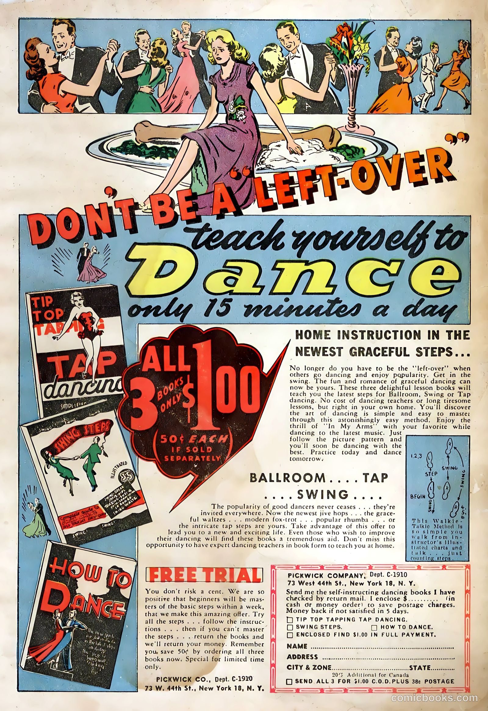 Variety Comics #1 (1944) — page 52 of 52