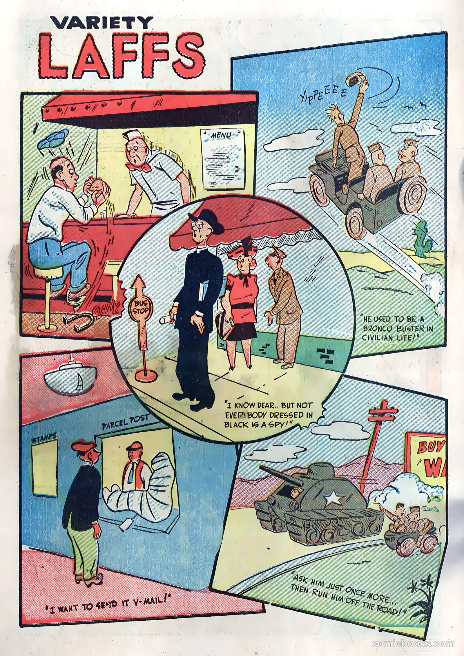 Variety Comics #3 (1946) — page 50 of 52