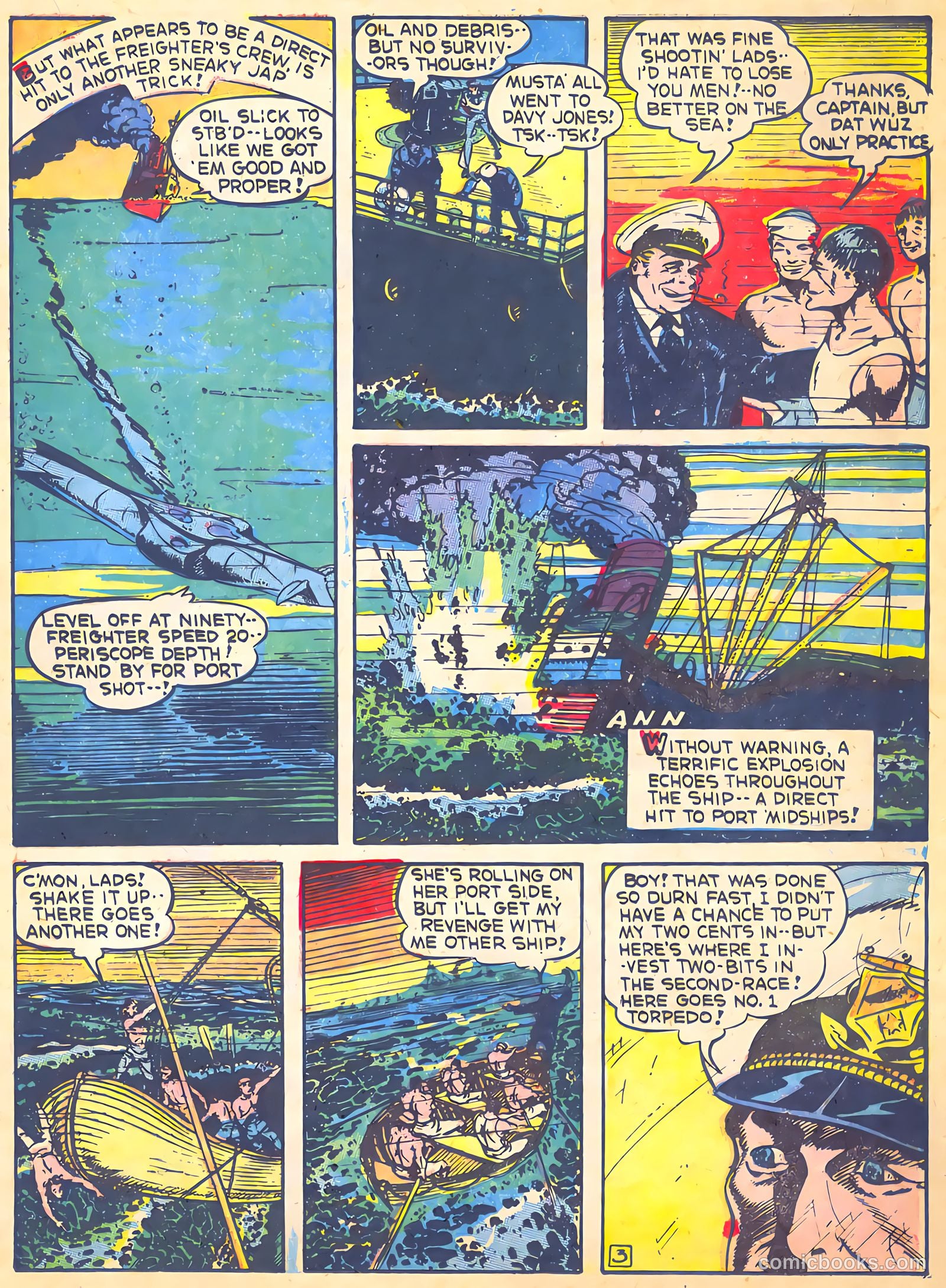 Veri Best Sure Fire Comics #1 (1943) — page 38 of 66