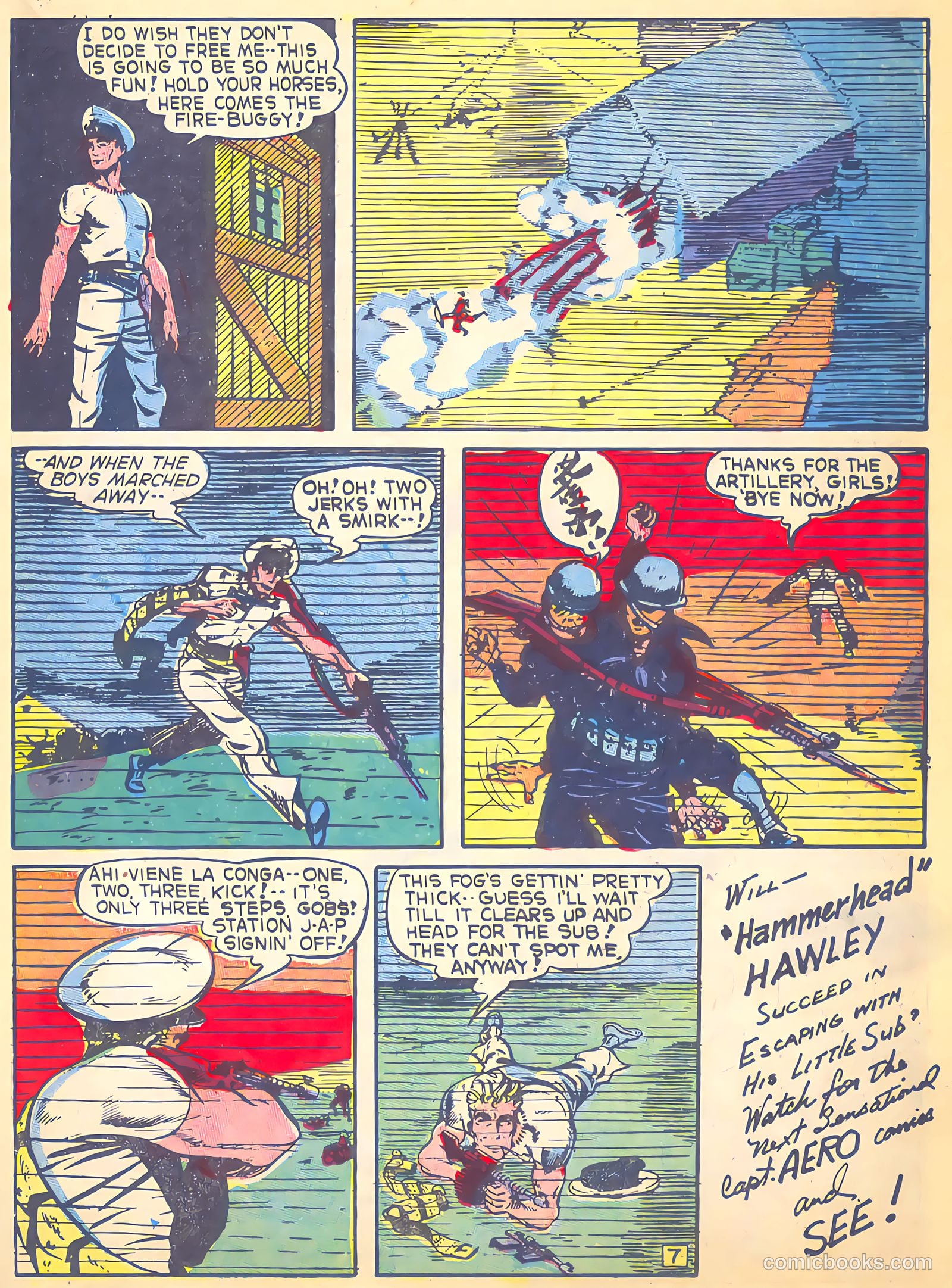 Veri Best Sure Fire Comics #1 (1943) — page 42 of 66