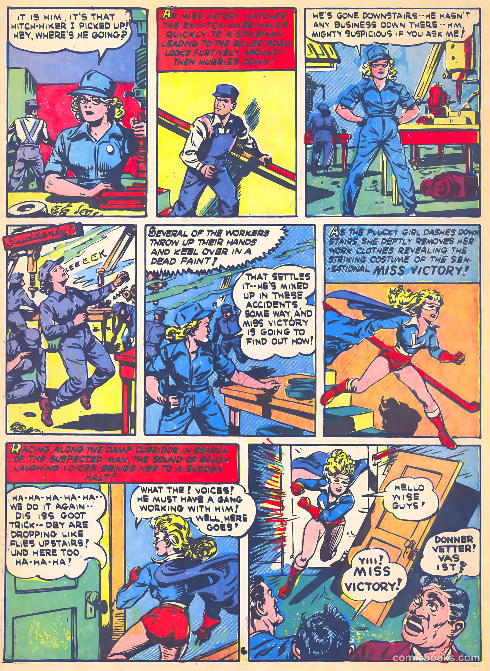 Veri Best Sure Fire Comics #1 (1943) — page 56 of 66