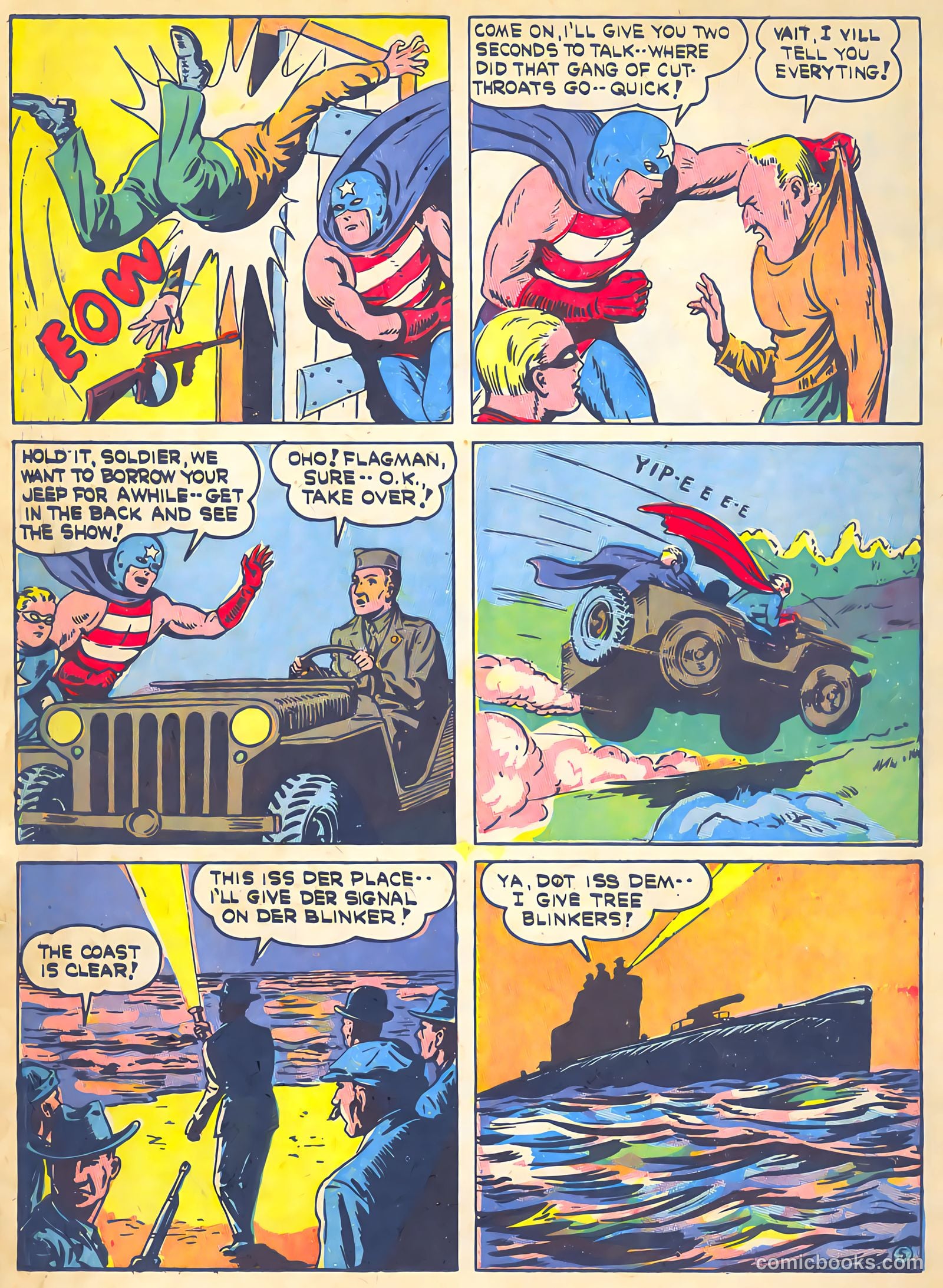 Veri Best Sure Fire Comics #1 (1943) — page 62 of 66
