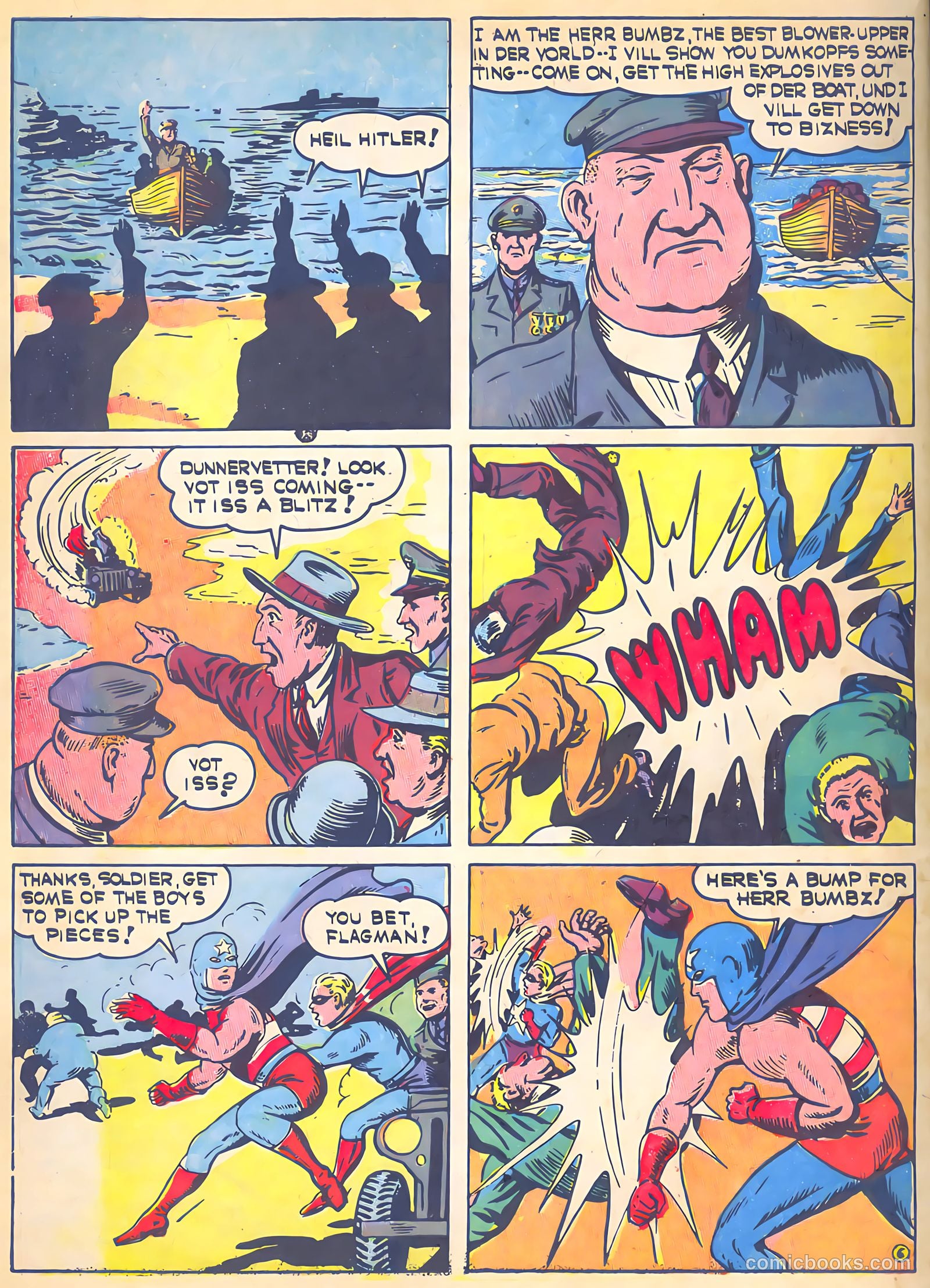 Veri Best Sure Fire Comics #1 (1943) — page 63 of 66
