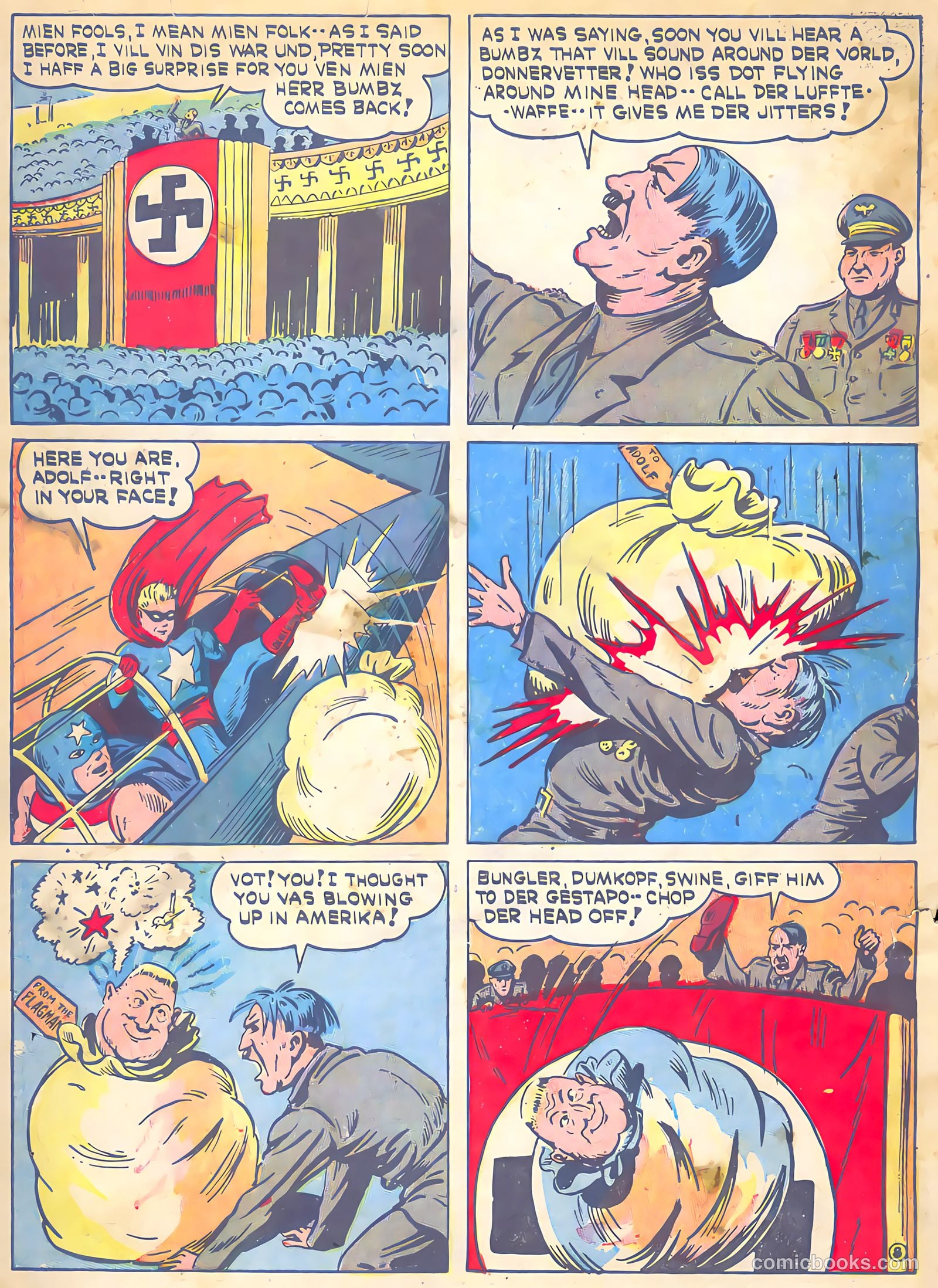 Veri Best Sure Fire Comics #1 (1943) — page 65 of 66