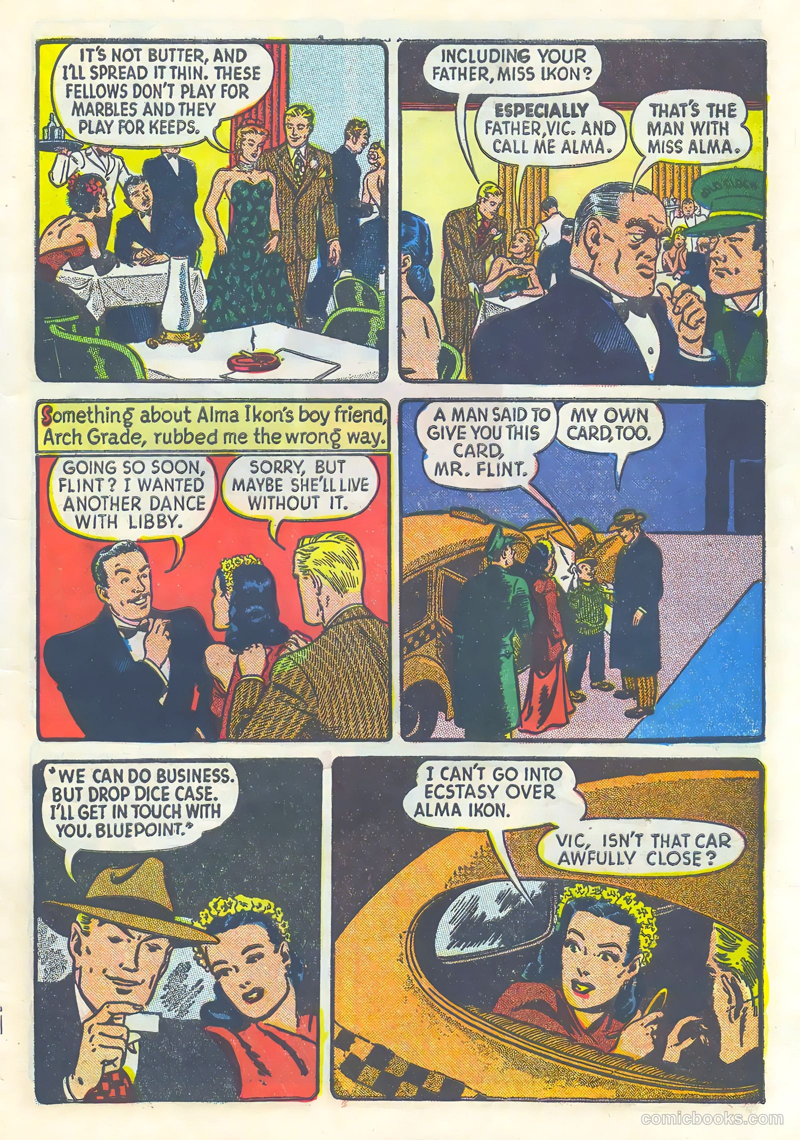 Vic Flint #1 (1948) — page 9 of 36