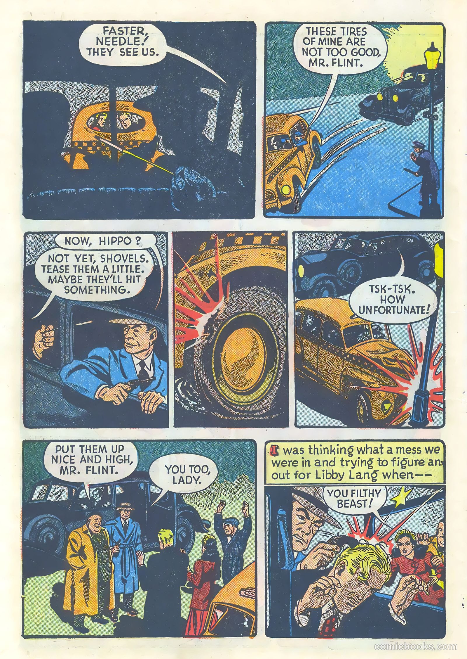 Vic Flint #1 (1948) — page 10 of 36