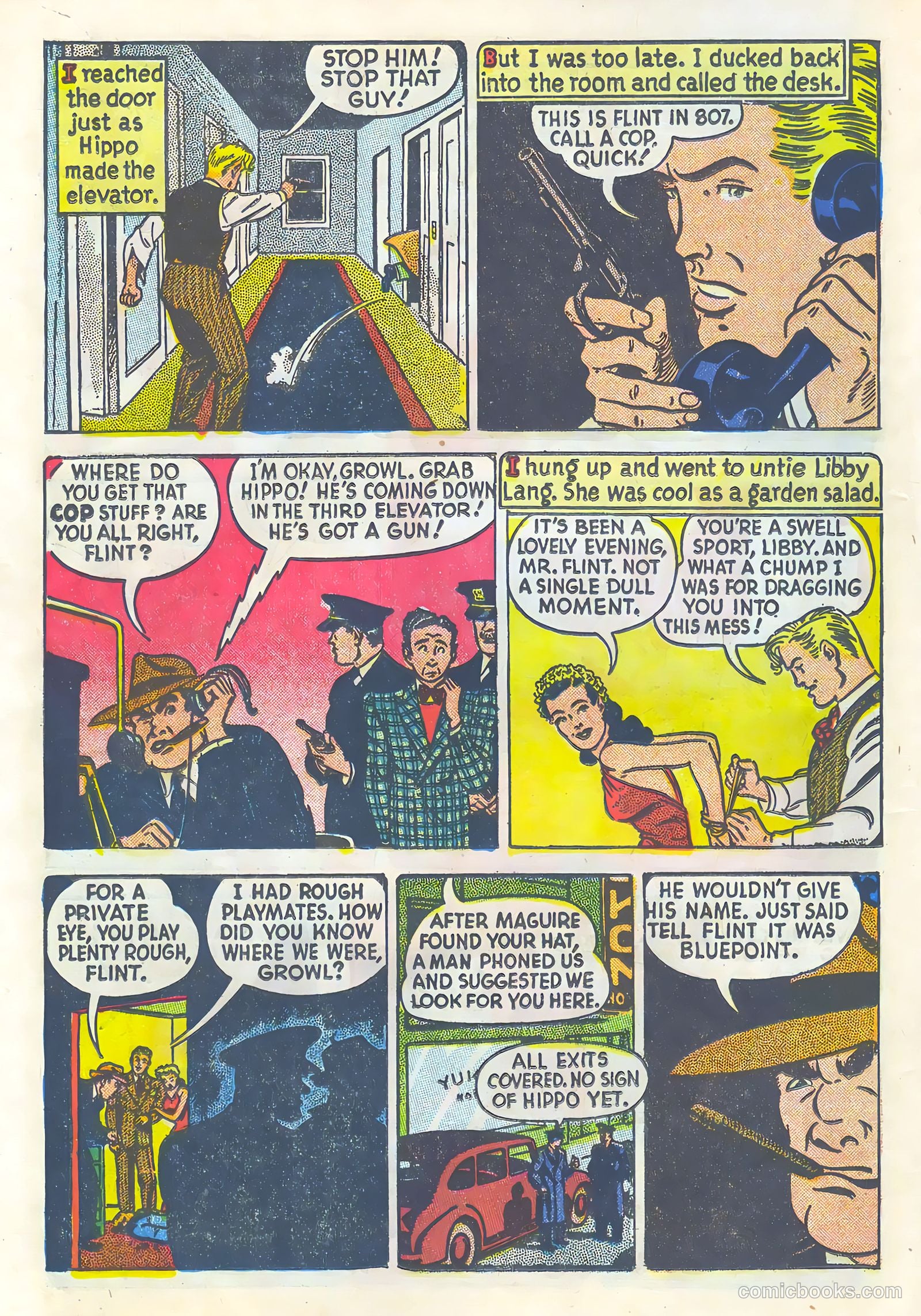 Vic Flint #1 (1948) — page 12 of 36