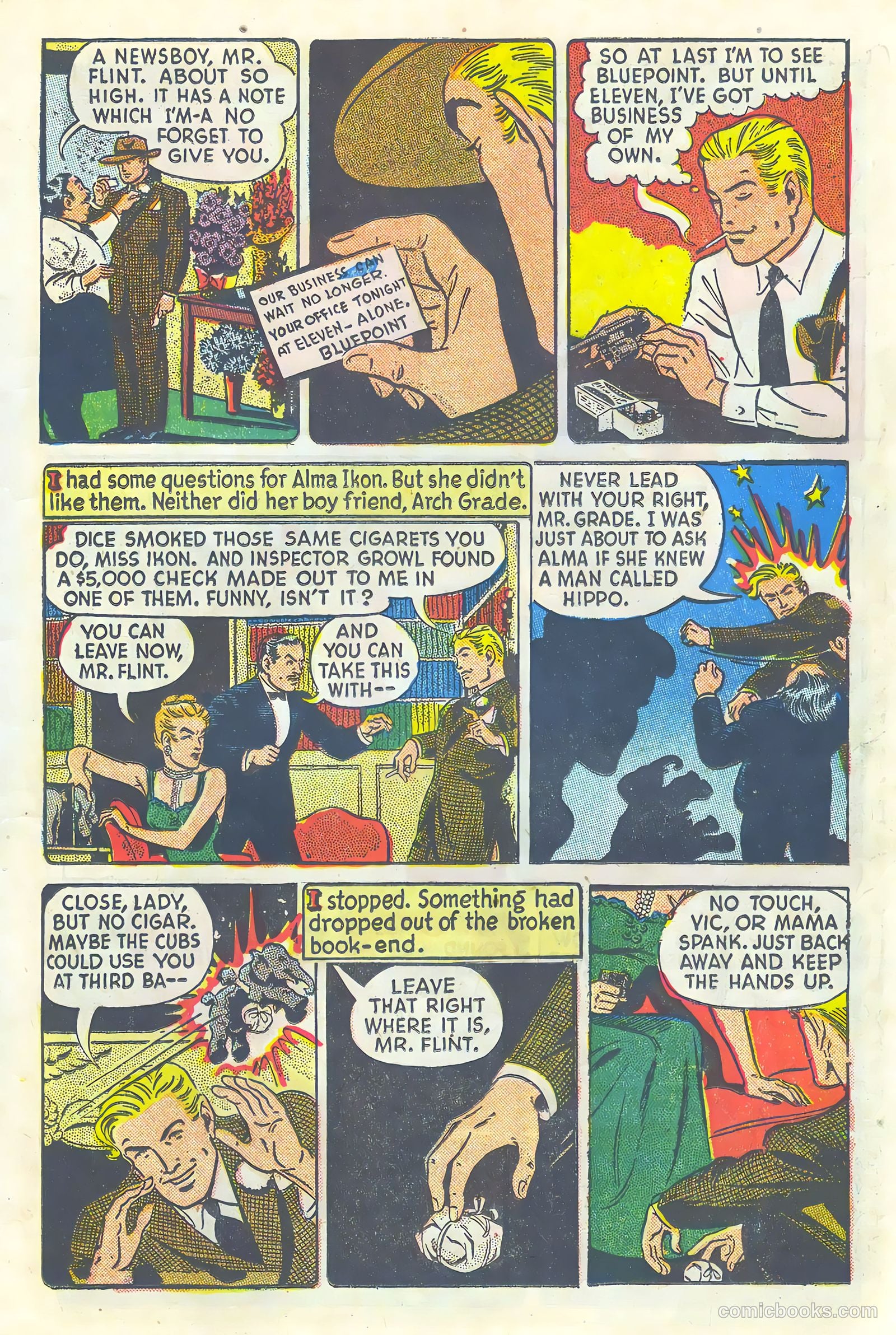 Vic Flint #1 (1948) — page 13 of 36