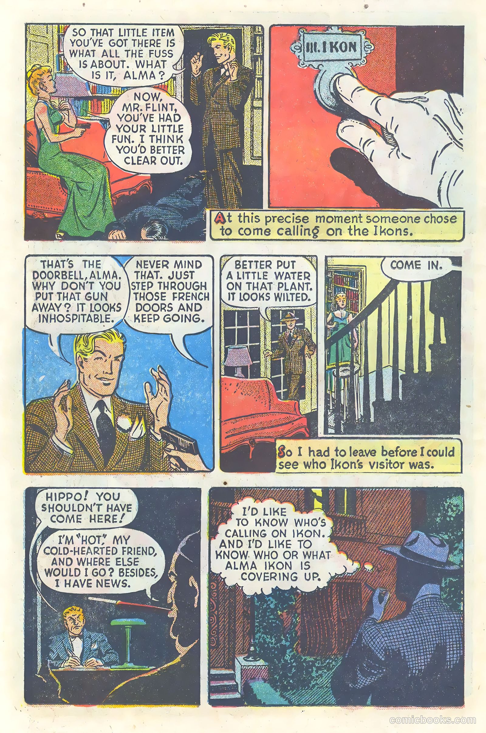 Vic Flint #1 (1948) — page 14 of 36