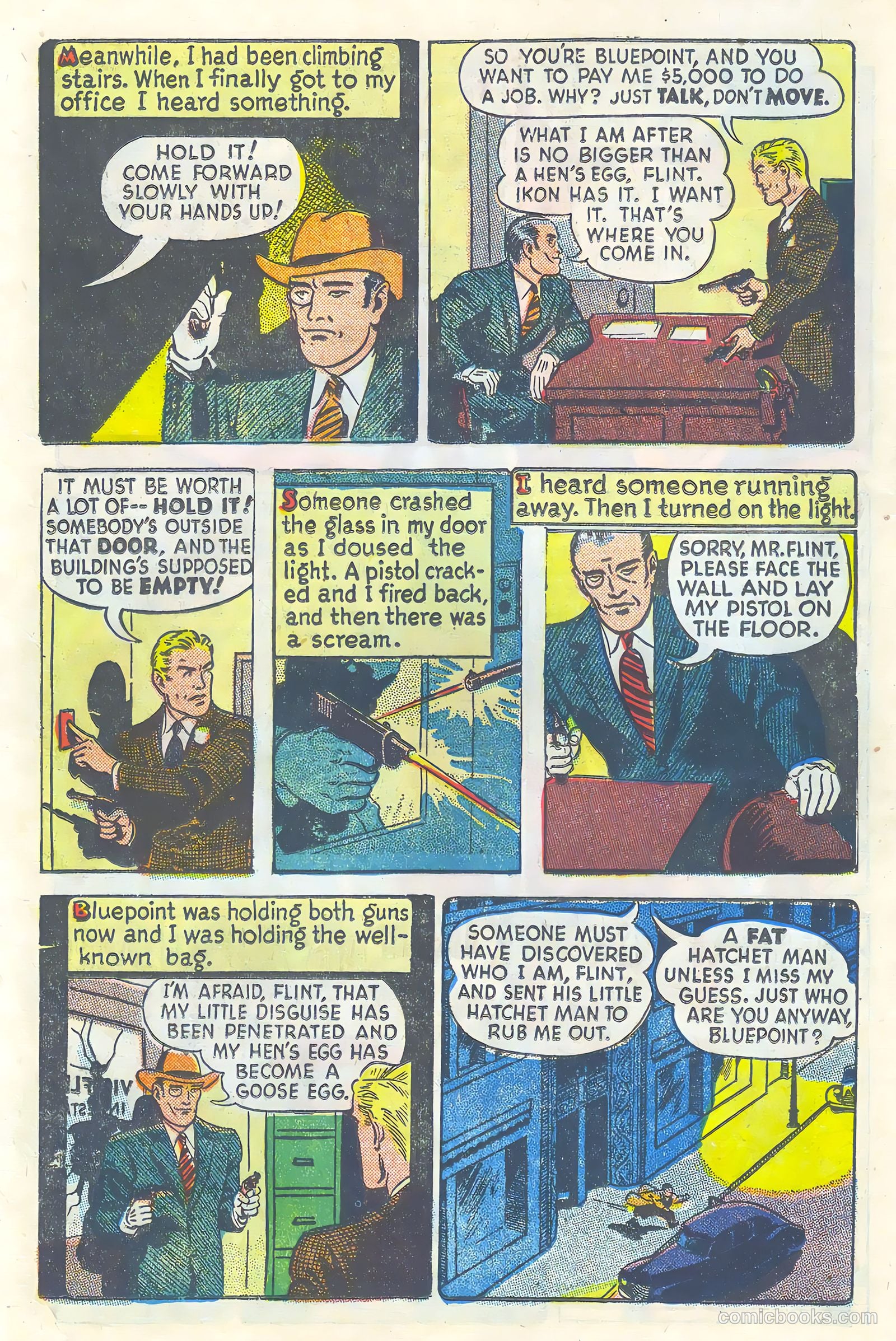 Vic Flint #1 (1948) — page 16 of 36