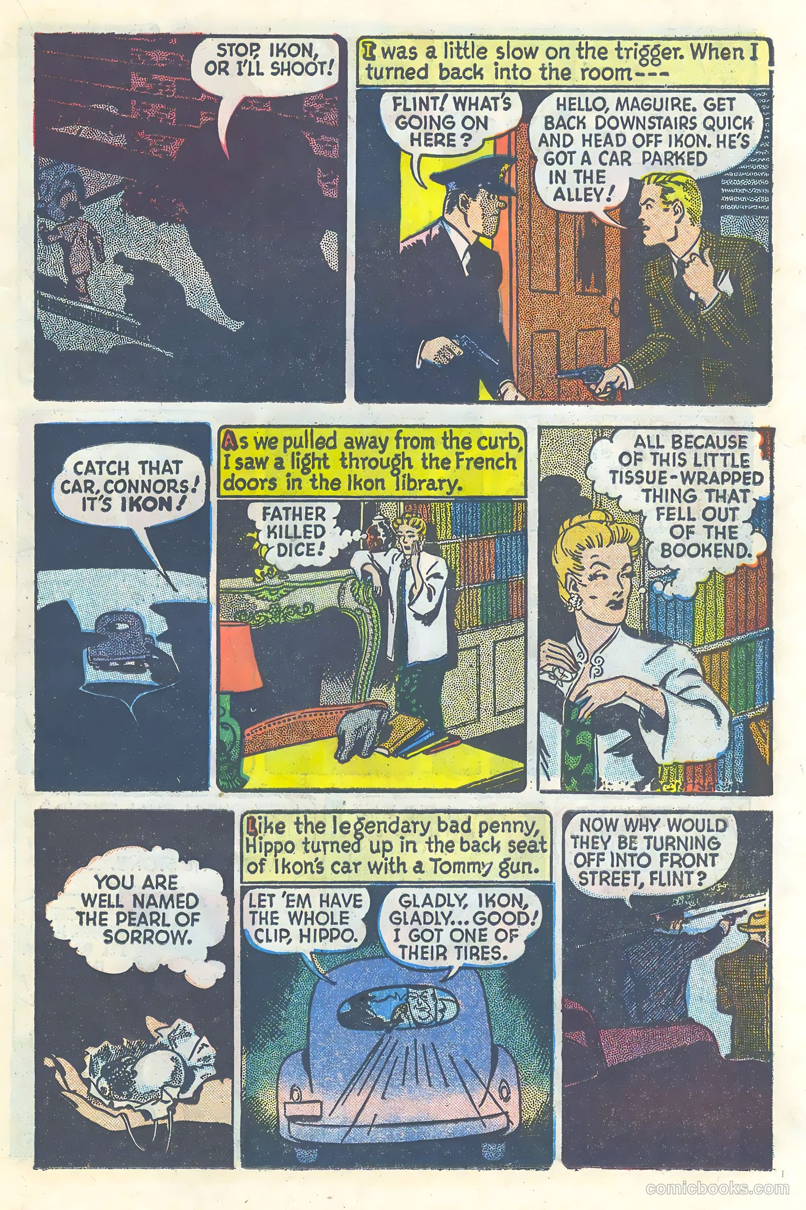 Vic Flint #1 (1948) — page 19 of 36