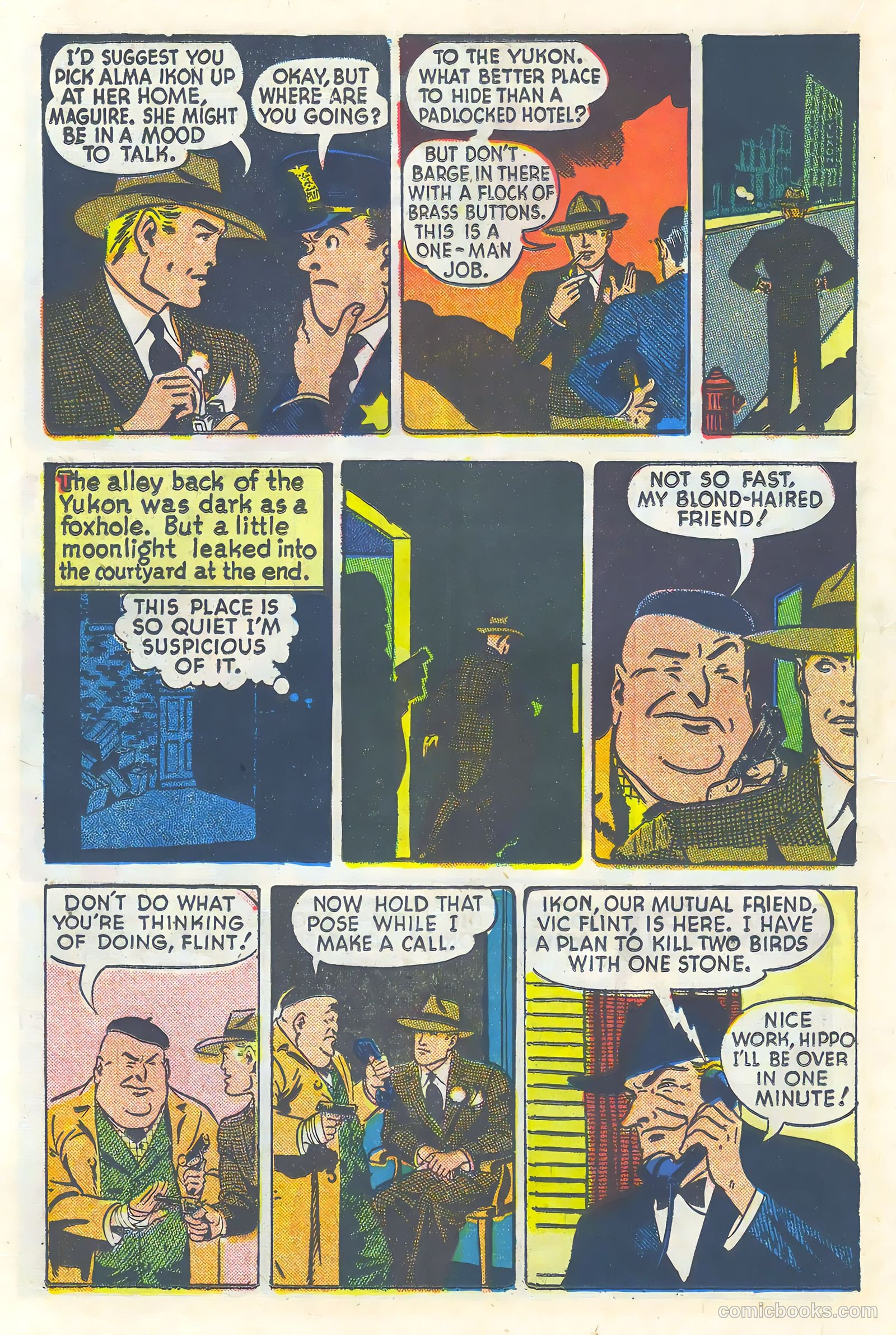Vic Flint #1 (1948) — page 20 of 36