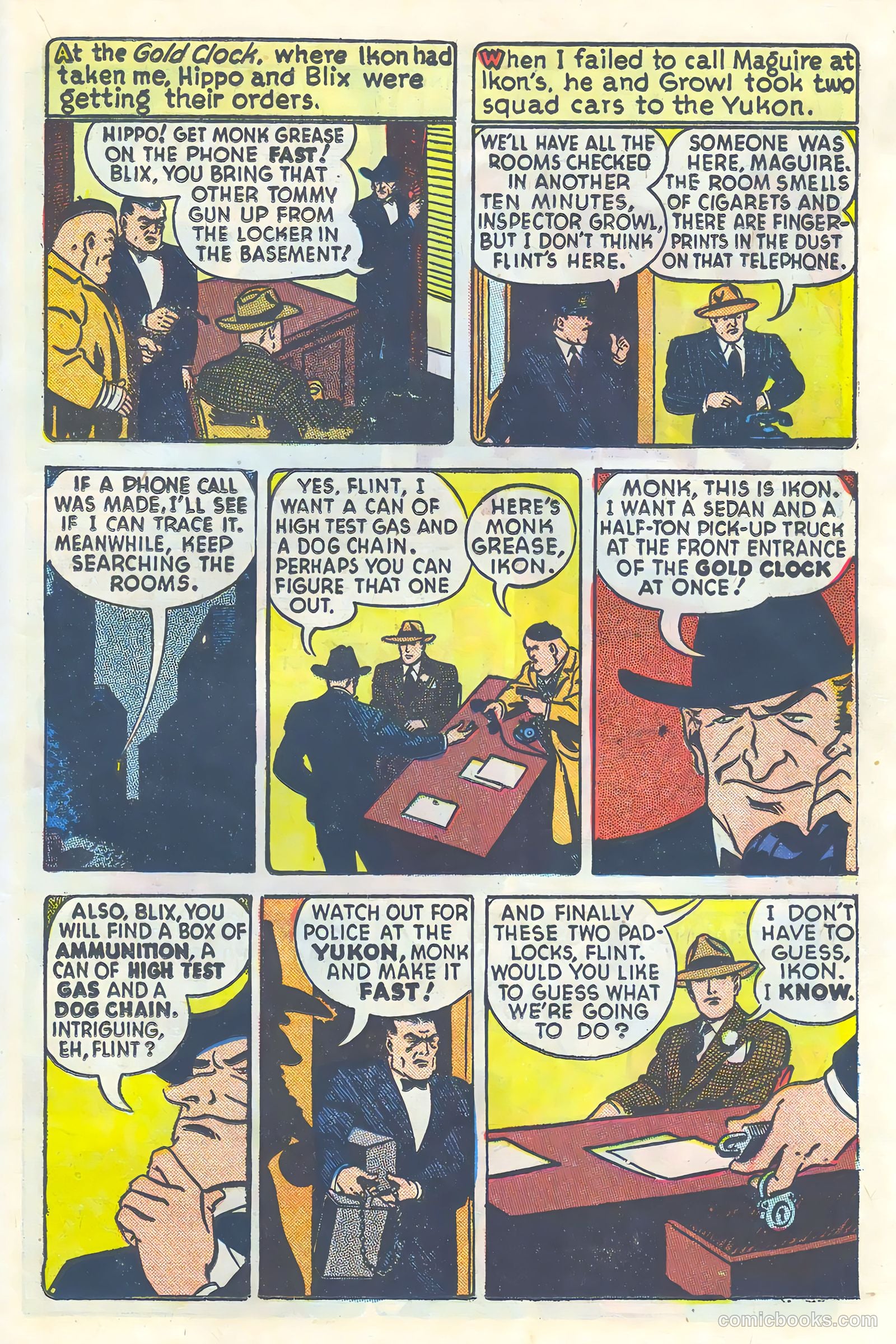 Vic Flint #1 (1948) — page 21 of 36
