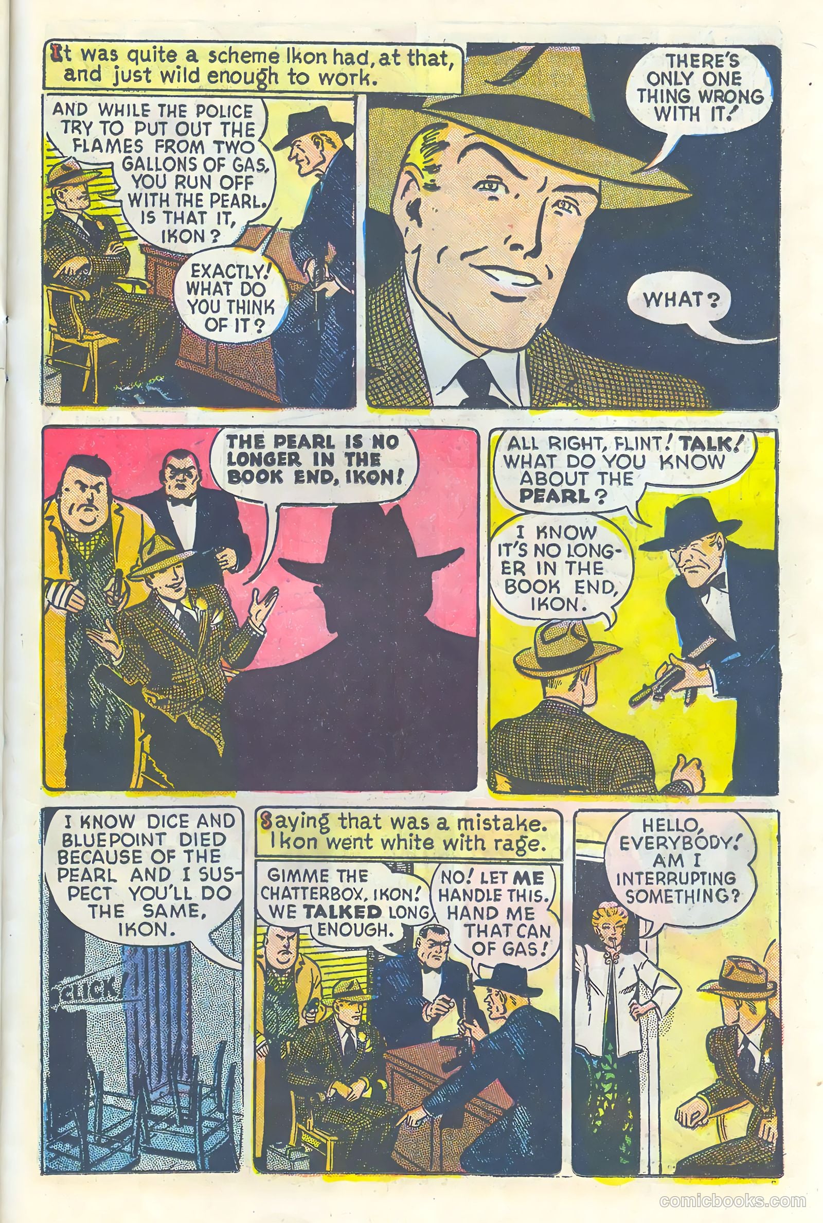 Vic Flint #1 (1948) — page 23 of 36