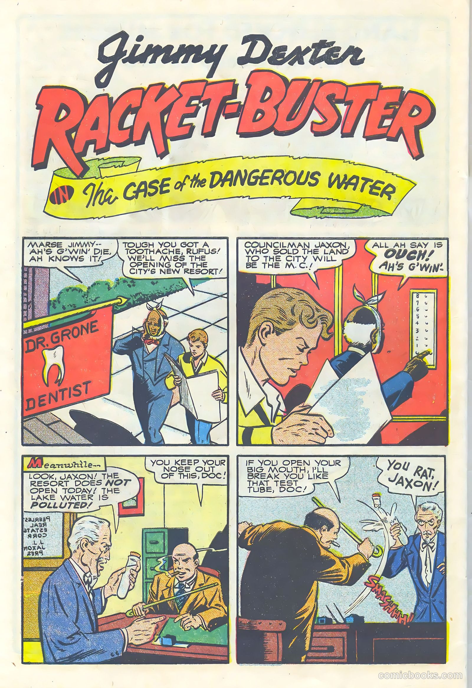 Vic Flint #1 (1948) — page 28 of 36