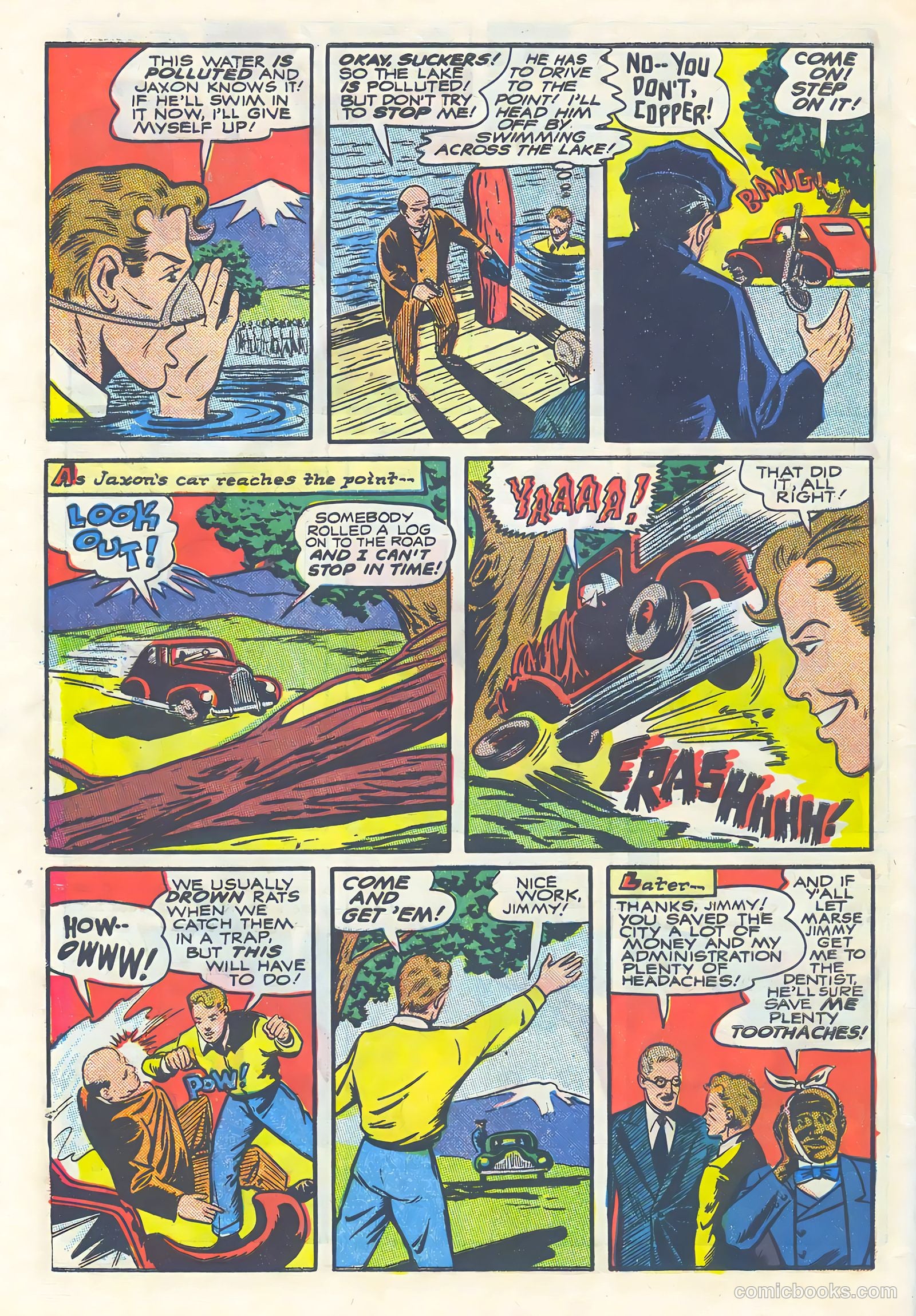 Vic Flint #1 (1948) — page 32 of 36
