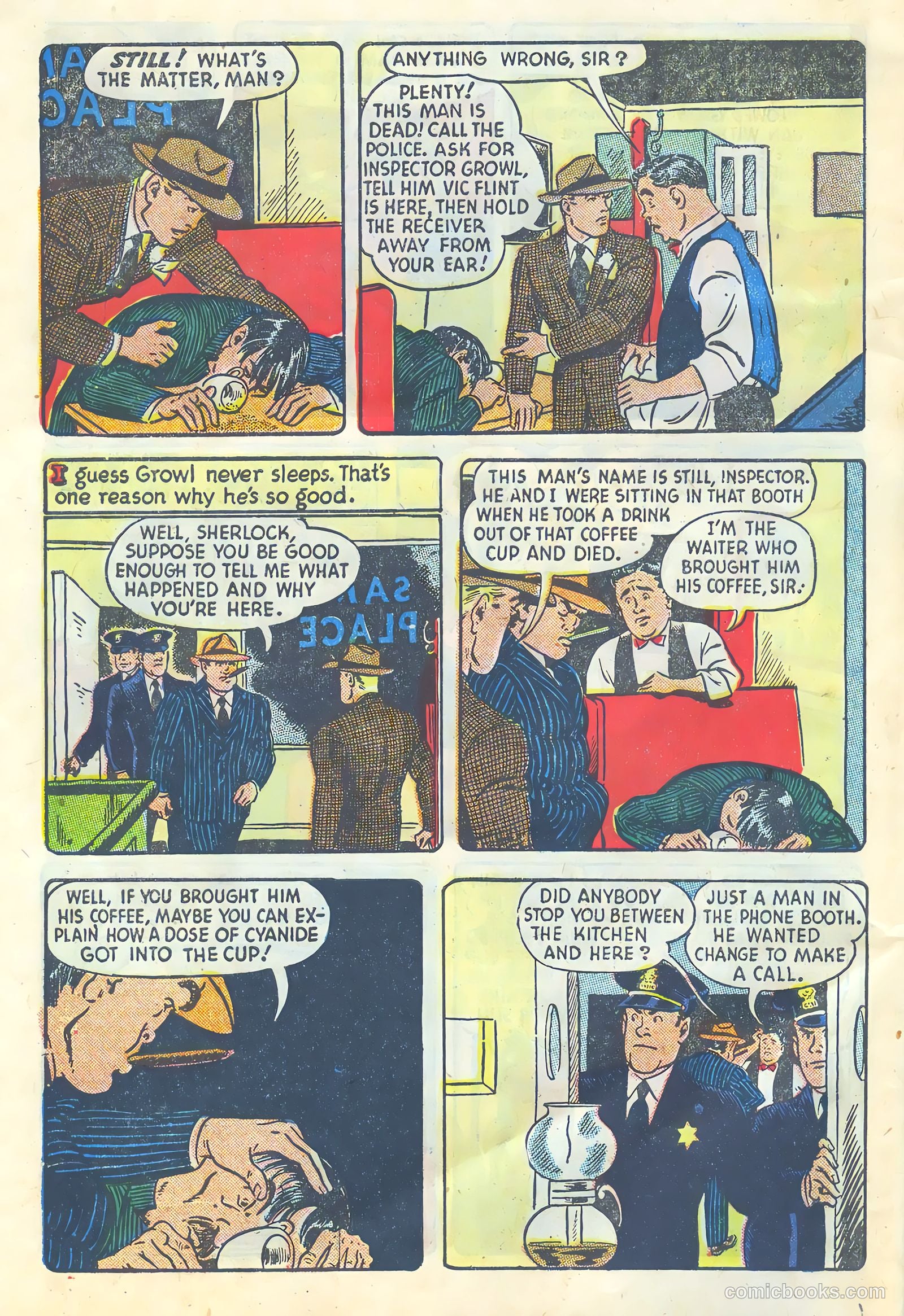 Vic Flint #2 (1948) — page 6 of 36