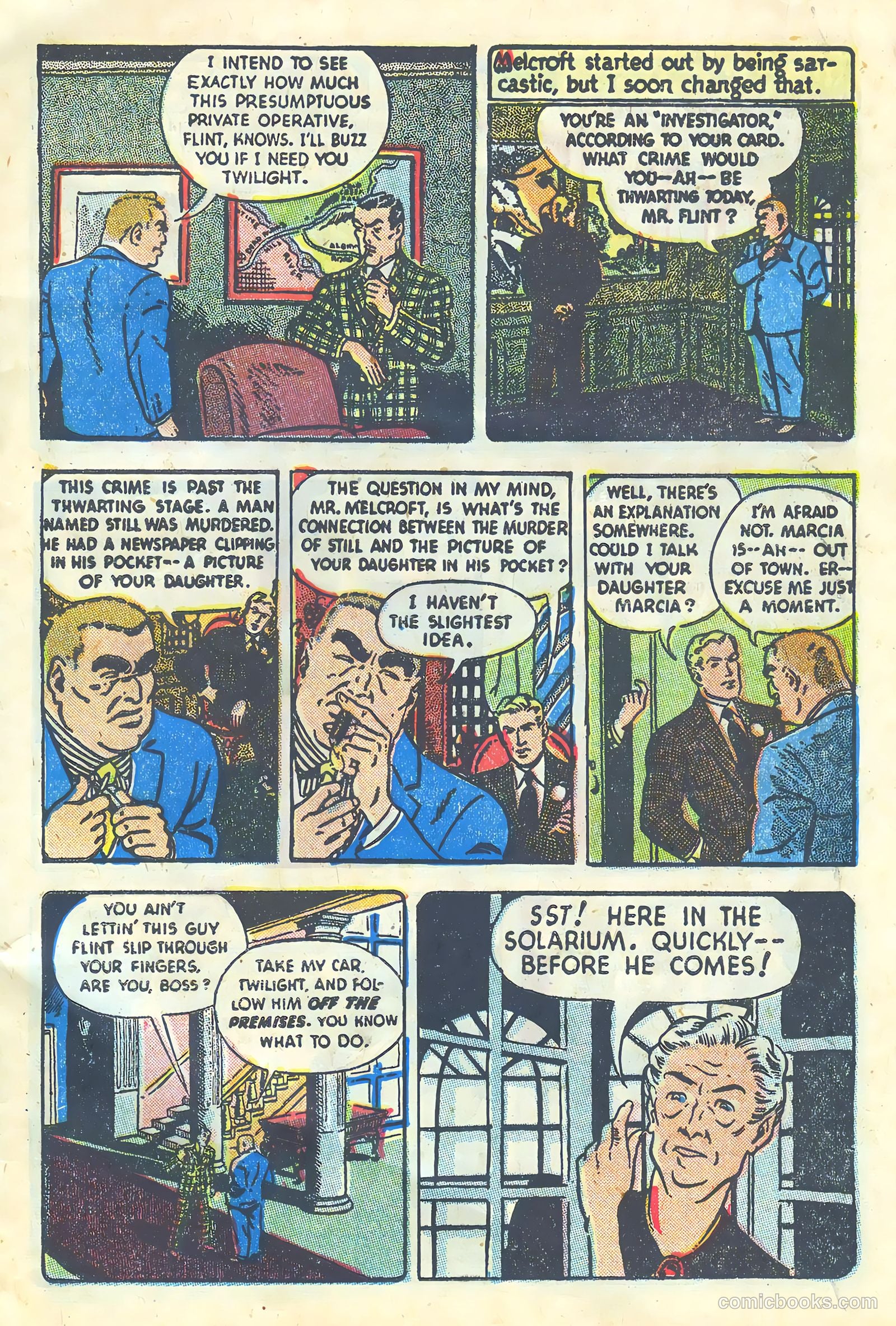 Vic Flint #2 (1948) — page 9 of 36