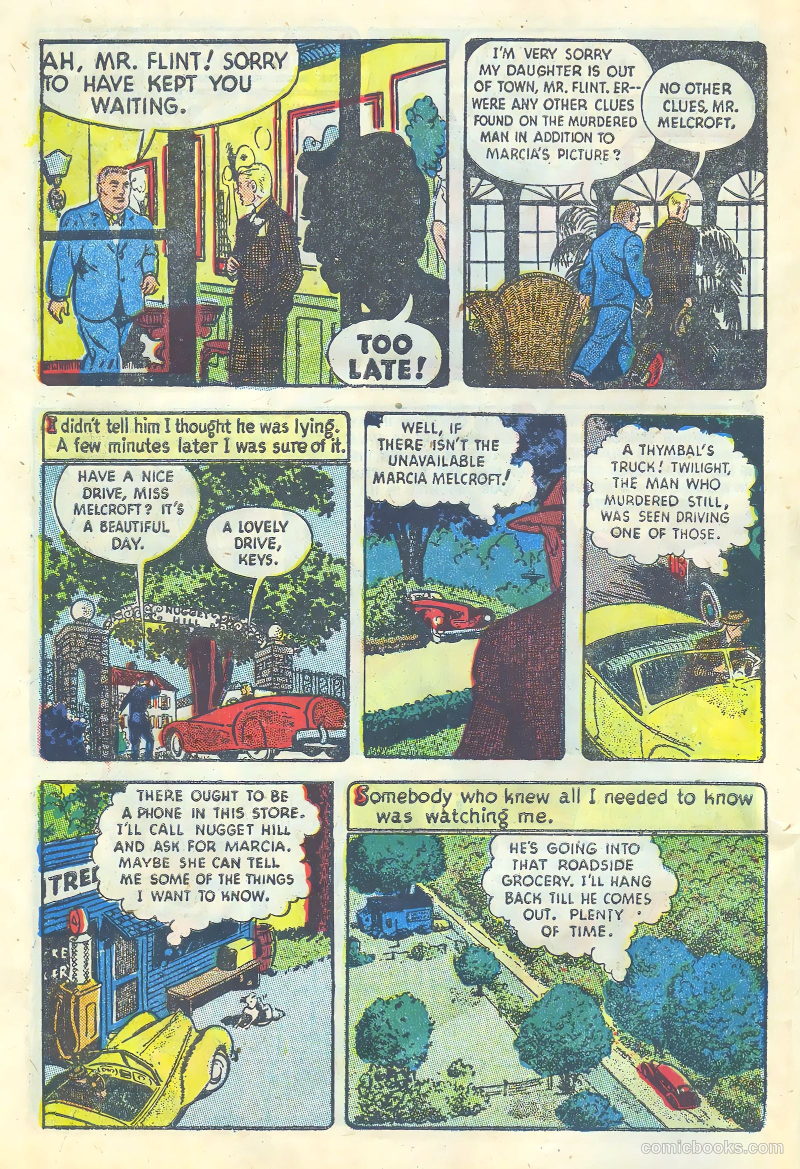 Vic Flint #2 (1948) — page 10 of 36