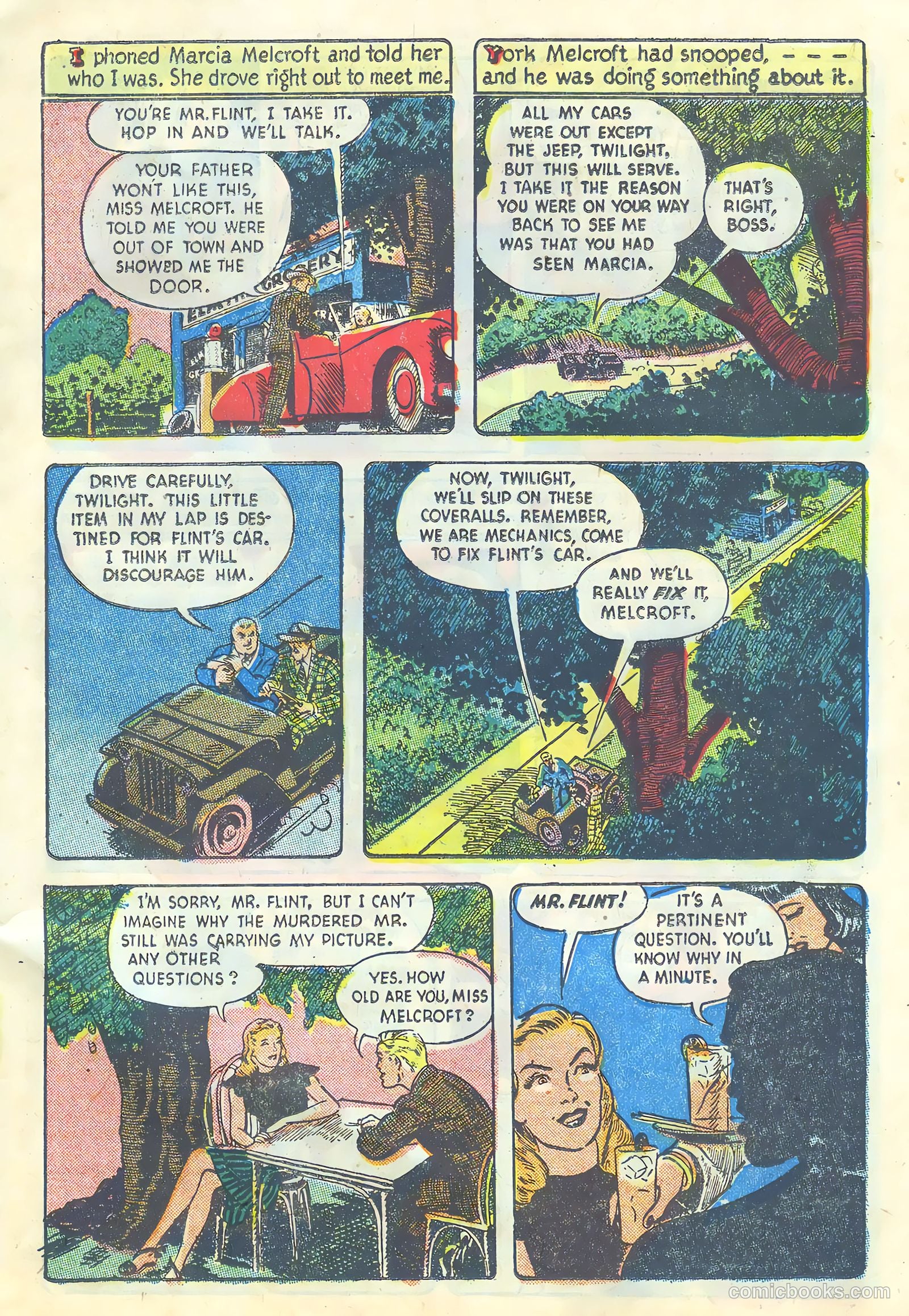 Vic Flint #2 (1948) — page 11 of 36