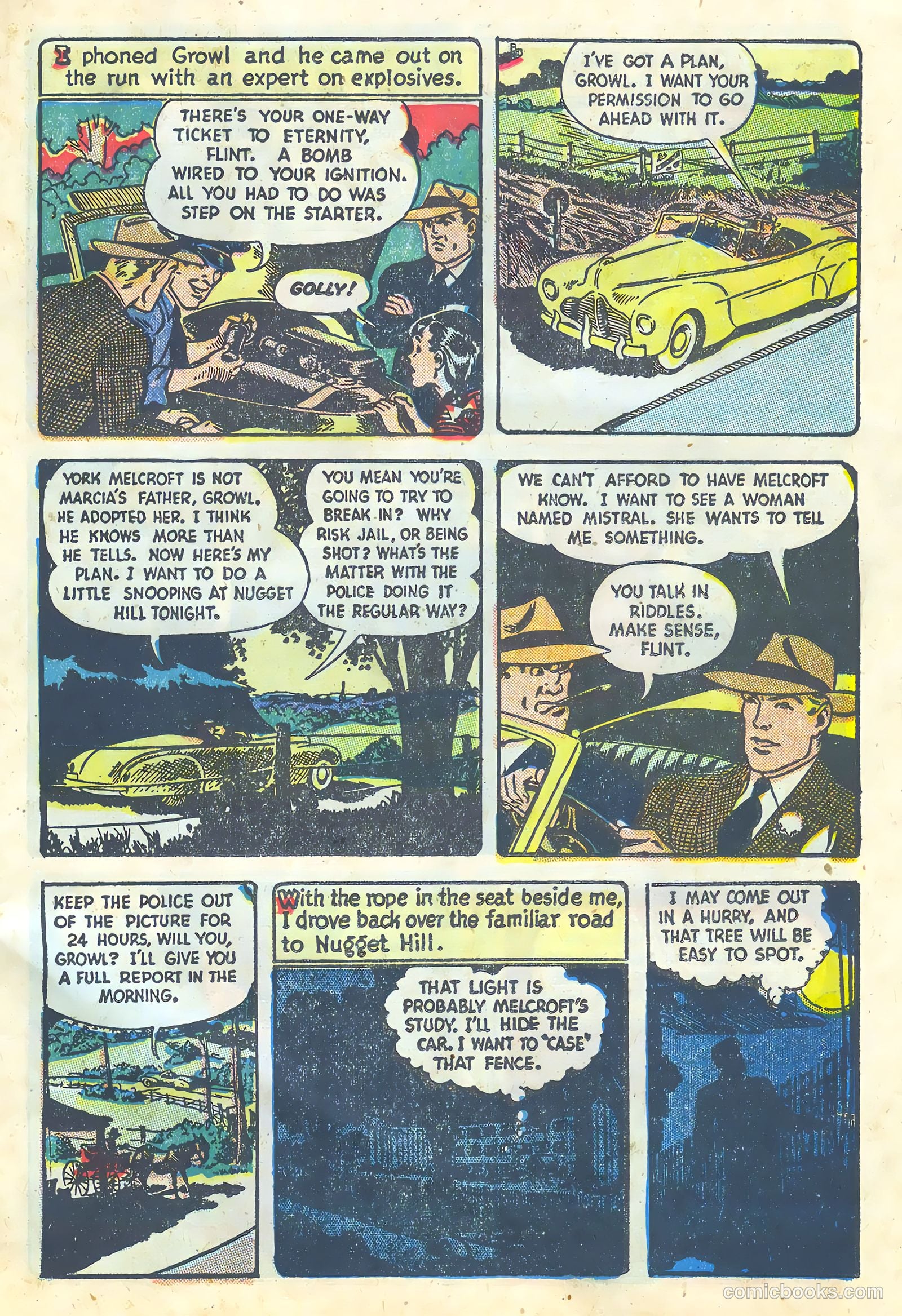 Vic Flint #2 (1948) — page 13 of 36