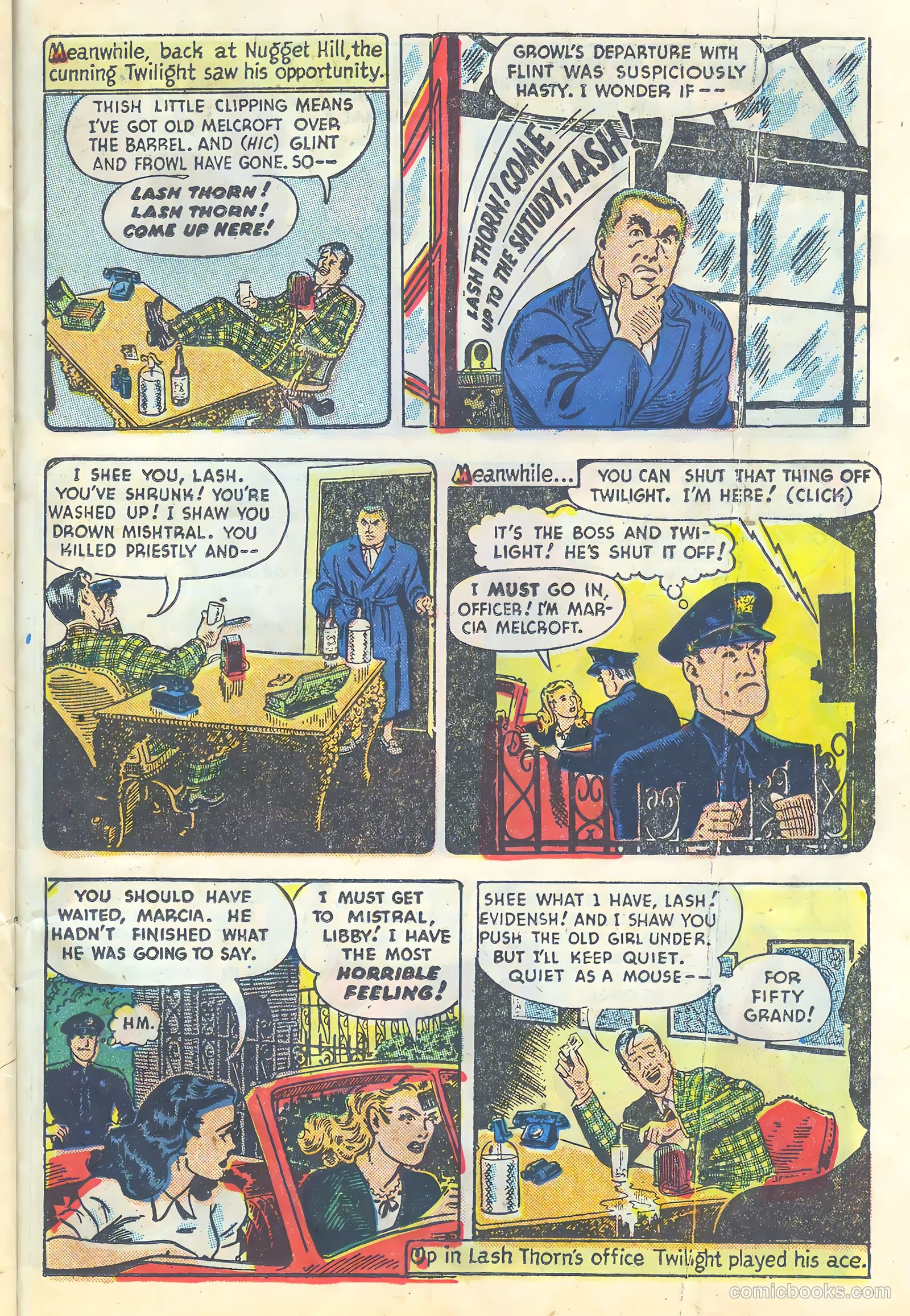 Vic Flint #2 (1948) — page 23 of 36