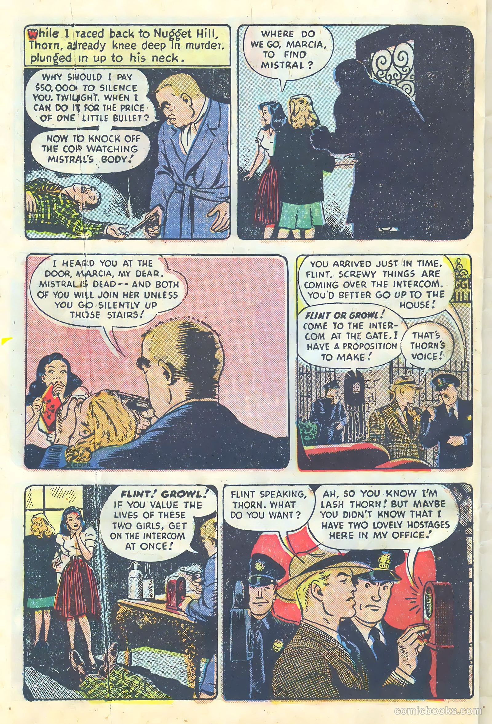 Vic Flint #2 (1948) — page 24 of 36