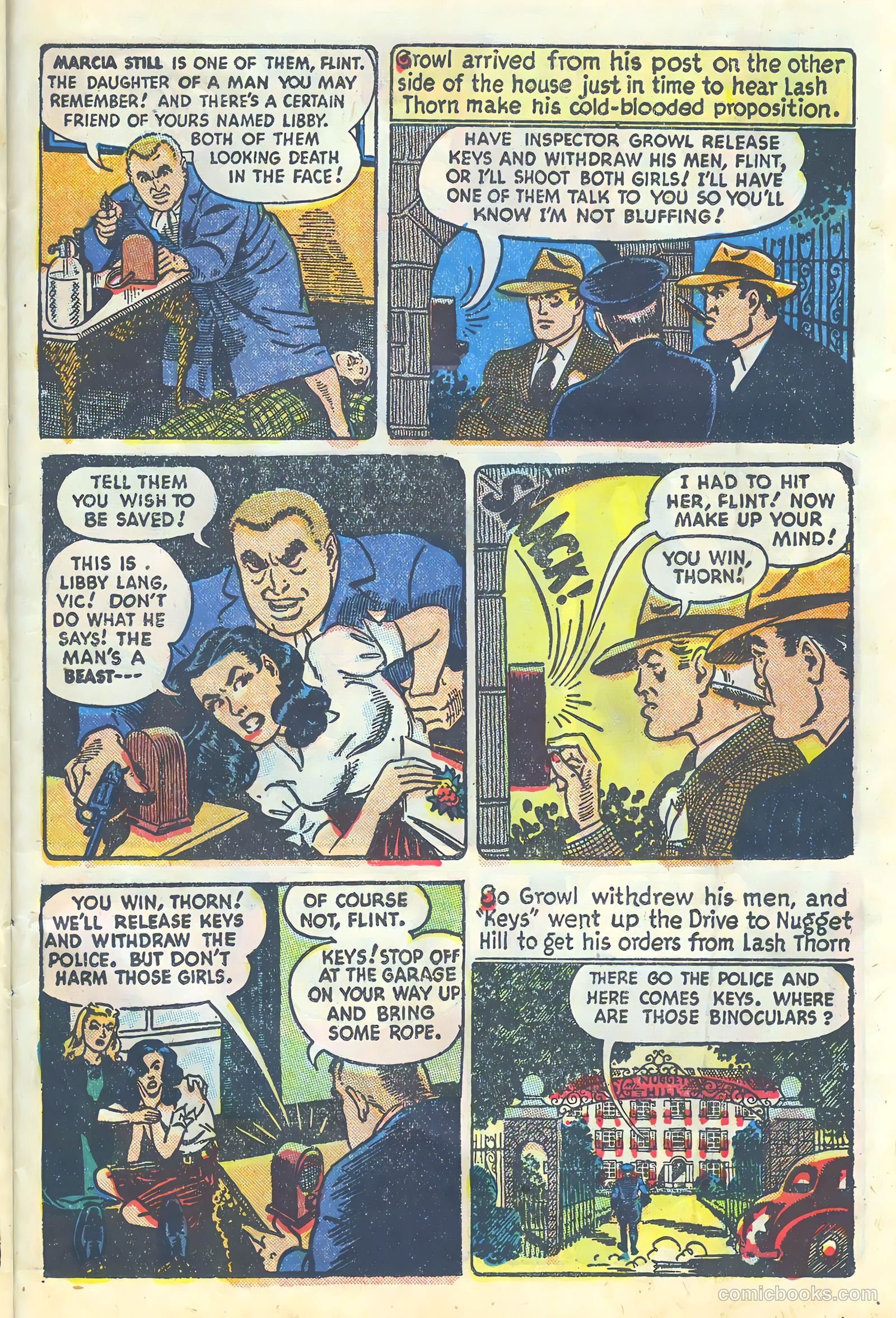 Vic Flint #2 (1948) — page 25 of 36
