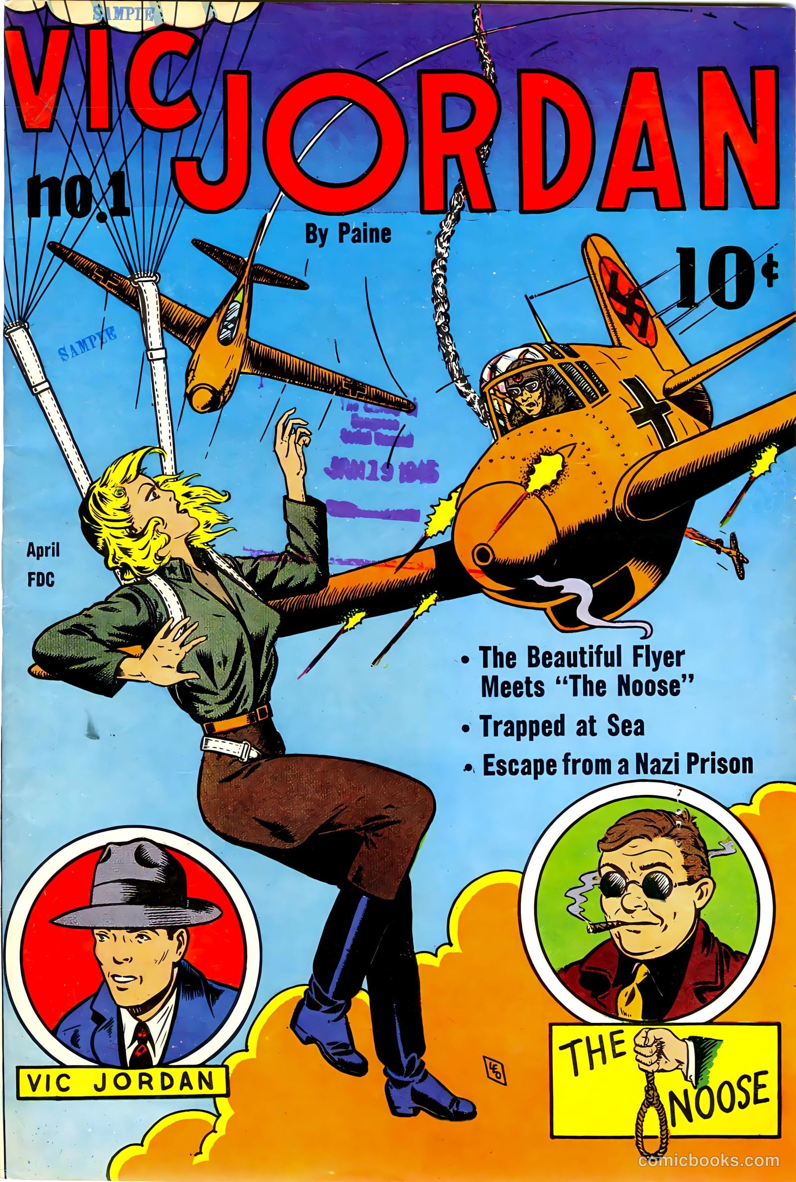 Vic Jordan #1 (1945) — page 2 of 37