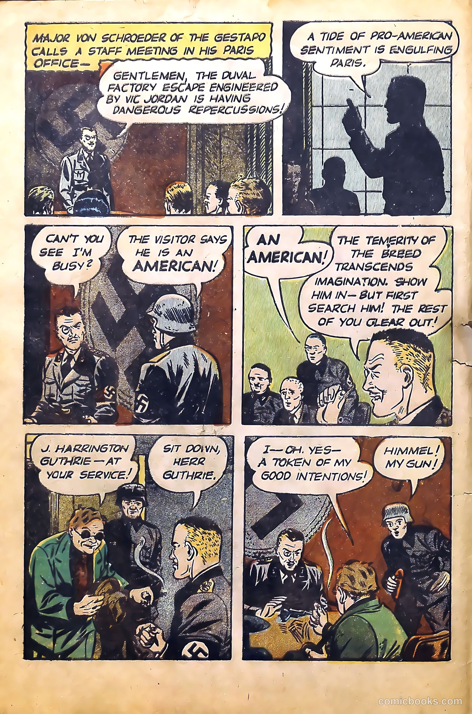 Vic Jordan #1 (1945) — page 5 of 37