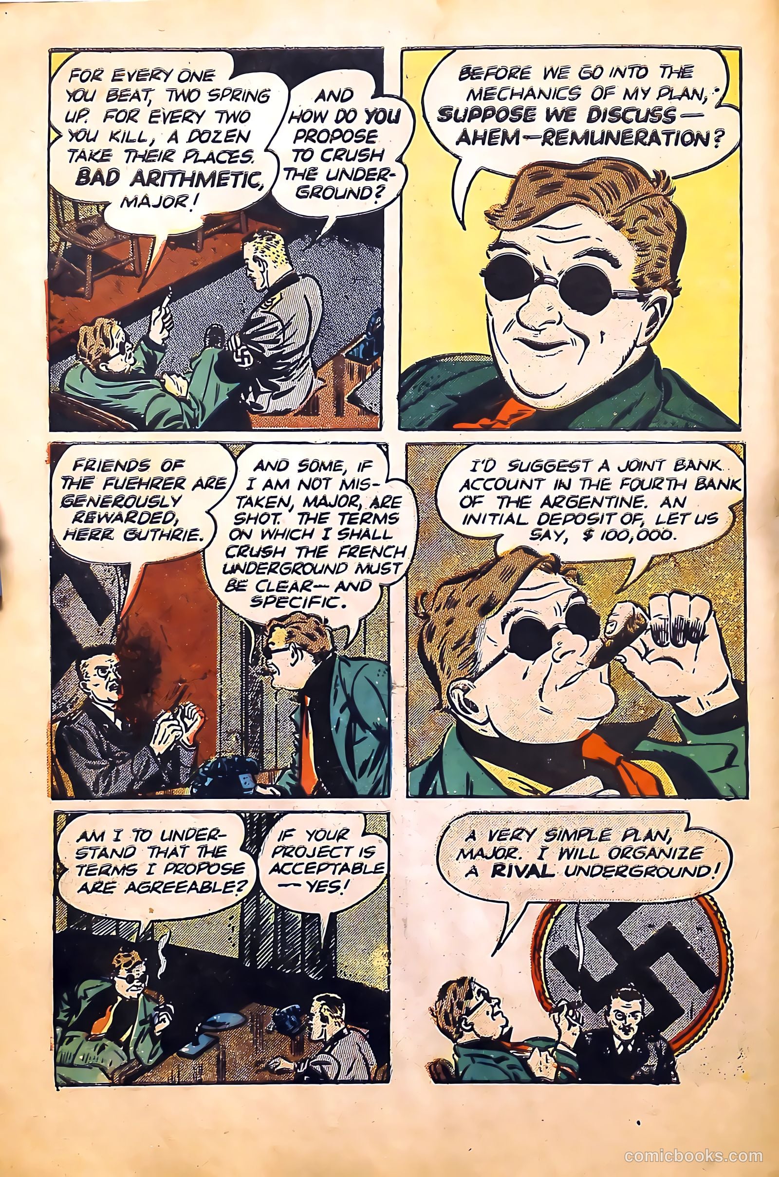 Vic Jordan #1 (1945) — page 7 of 37