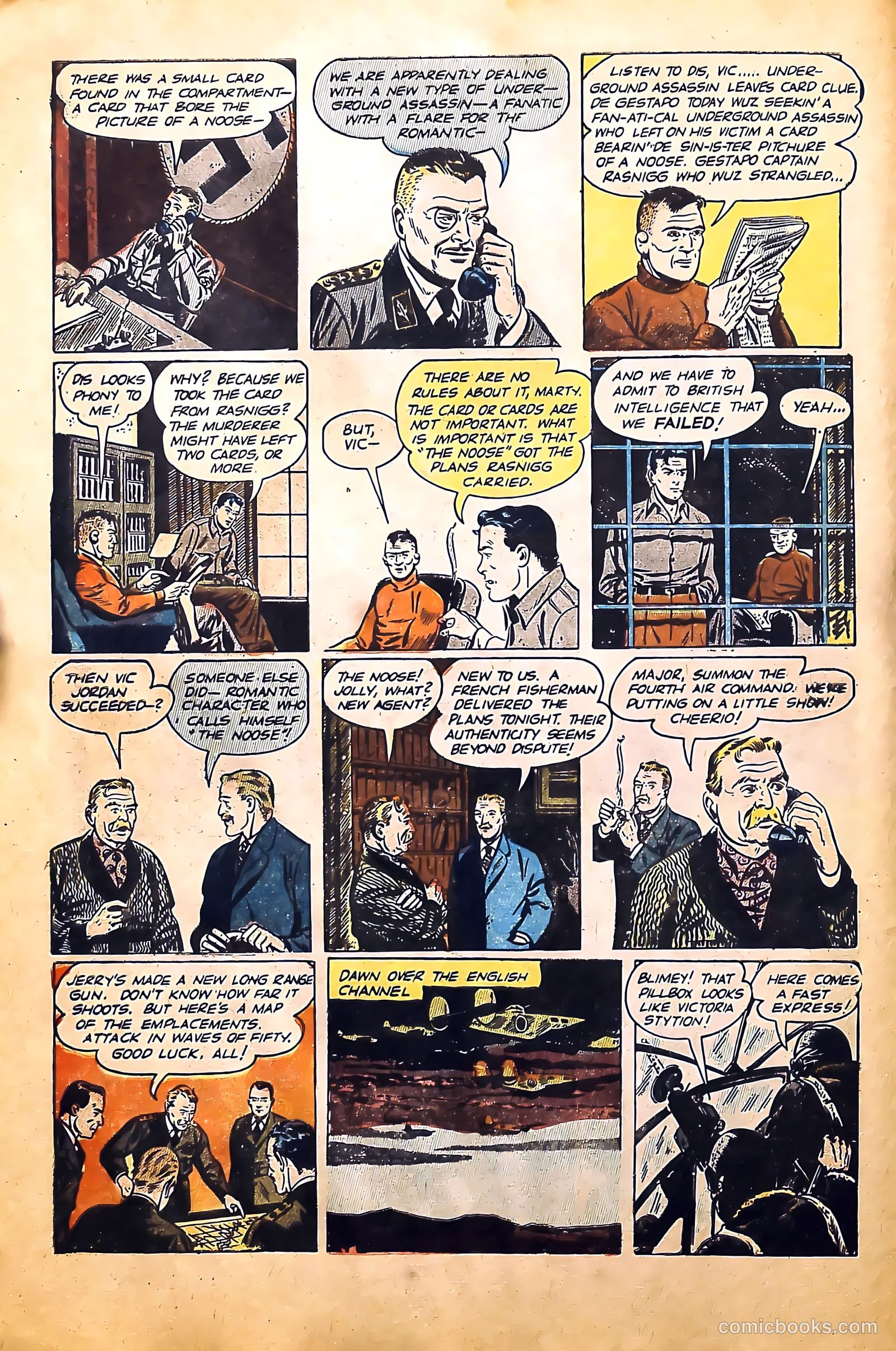 Vic Jordan #1 (1945) — page 9 of 37