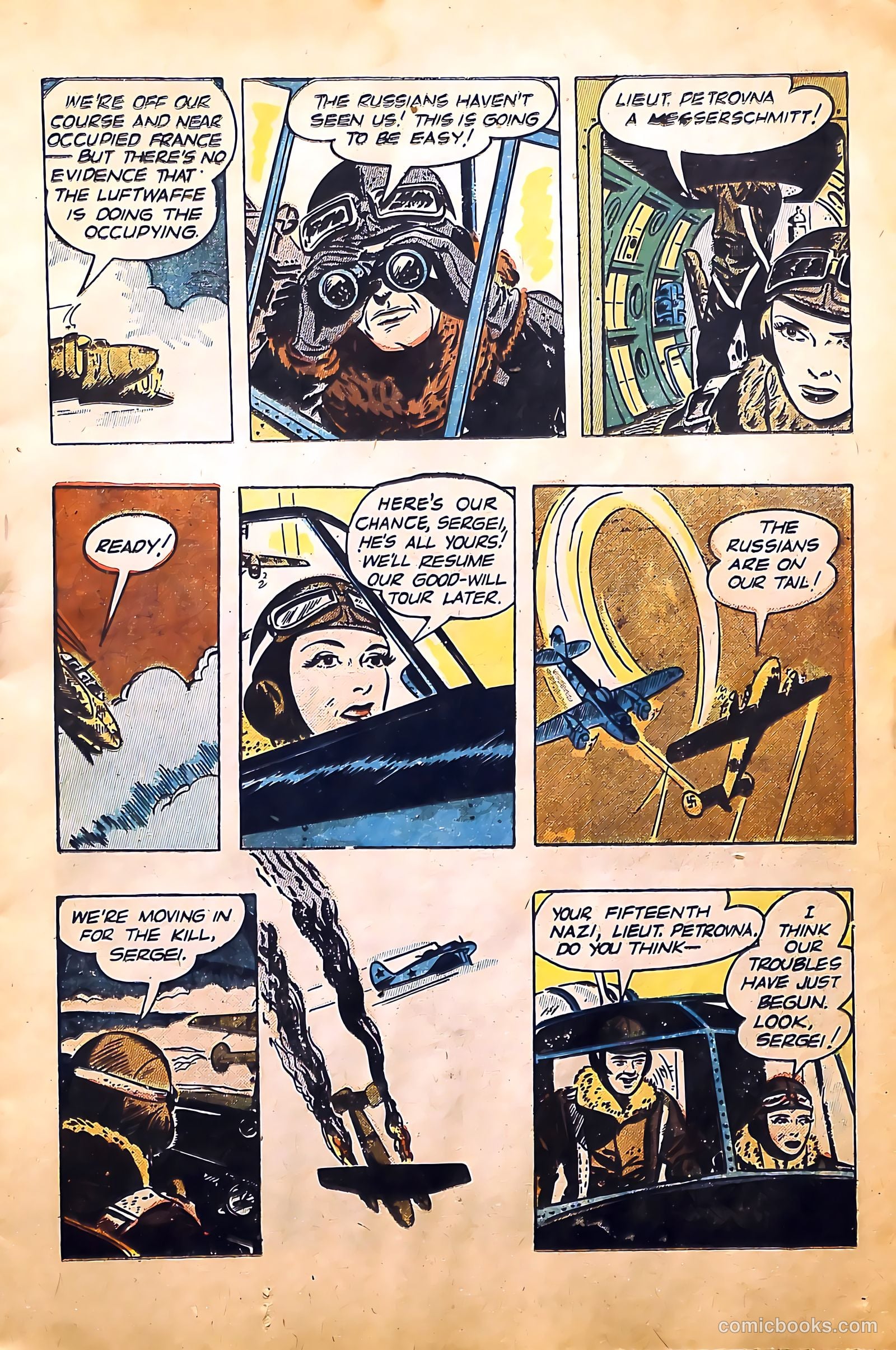 Vic Jordan #1 (1945) — page 14 of 37