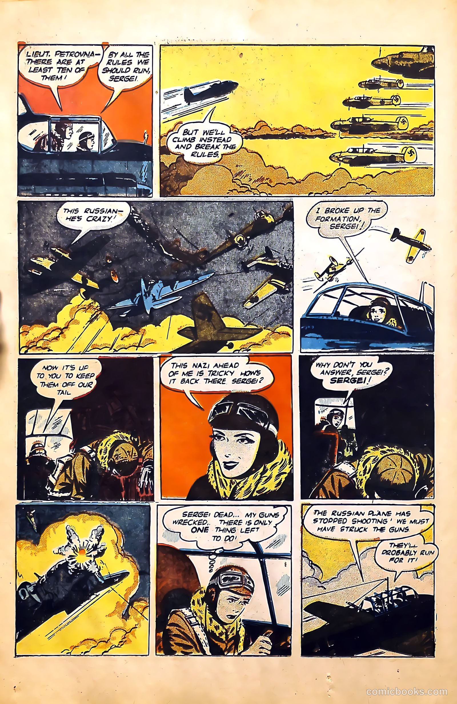 Vic Jordan #1 (1945) — page 15 of 37