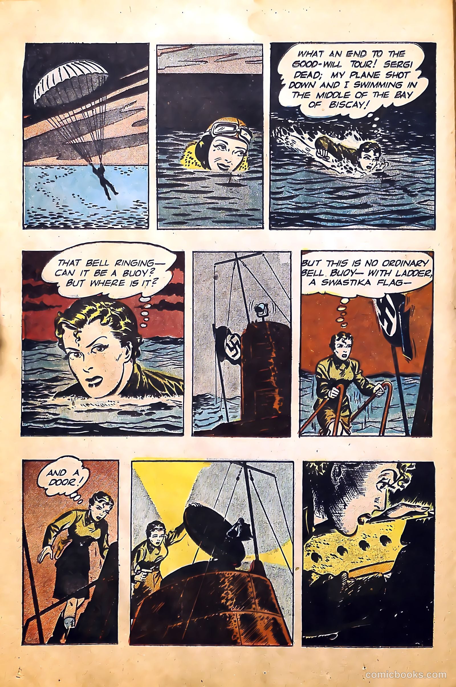 Vic Jordan #1 (1945) — page 17 of 37