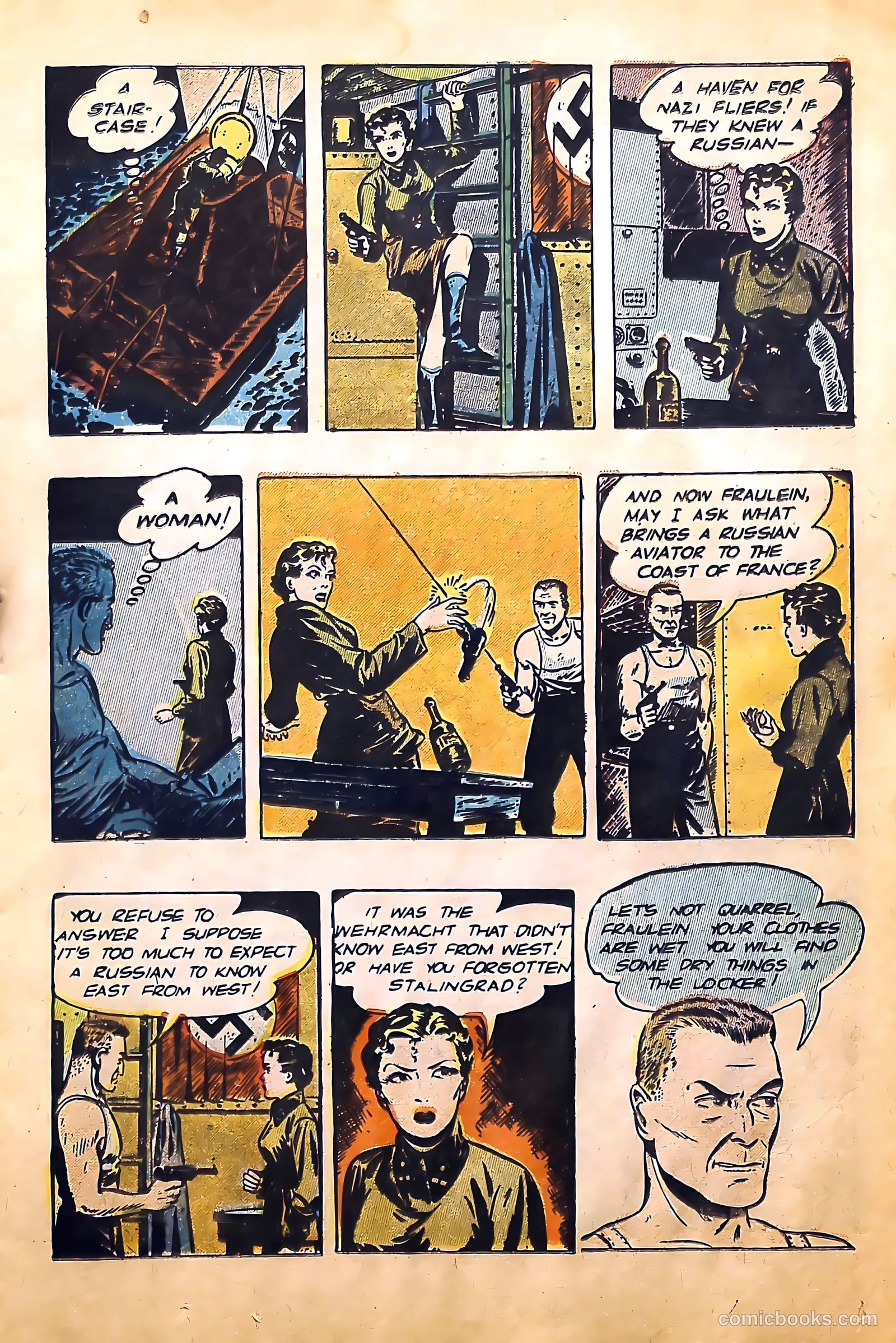 Vic Jordan #1 (1945) — page 18 of 37