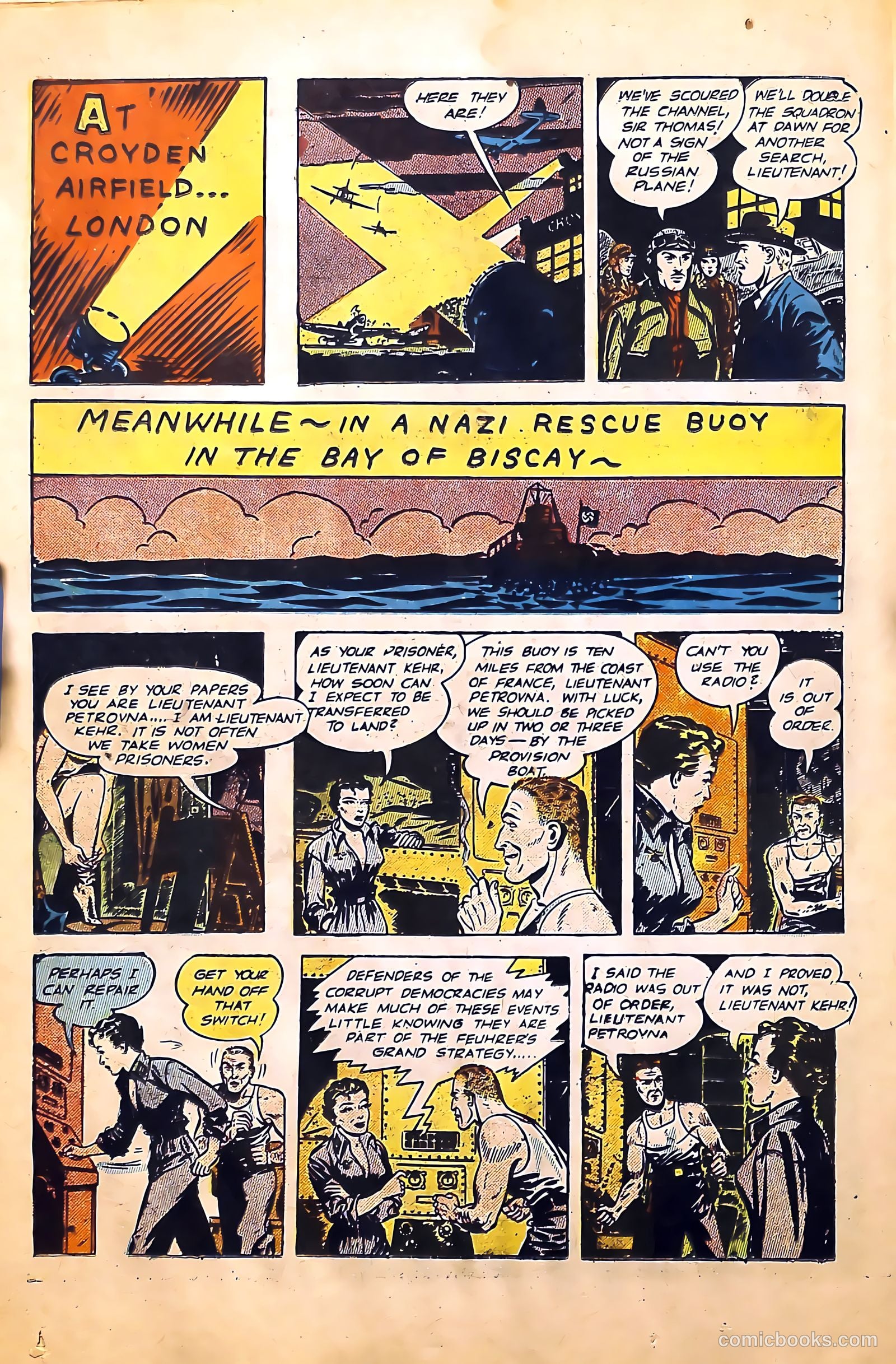 Vic Jordan #1 (1945) — page 19 of 37