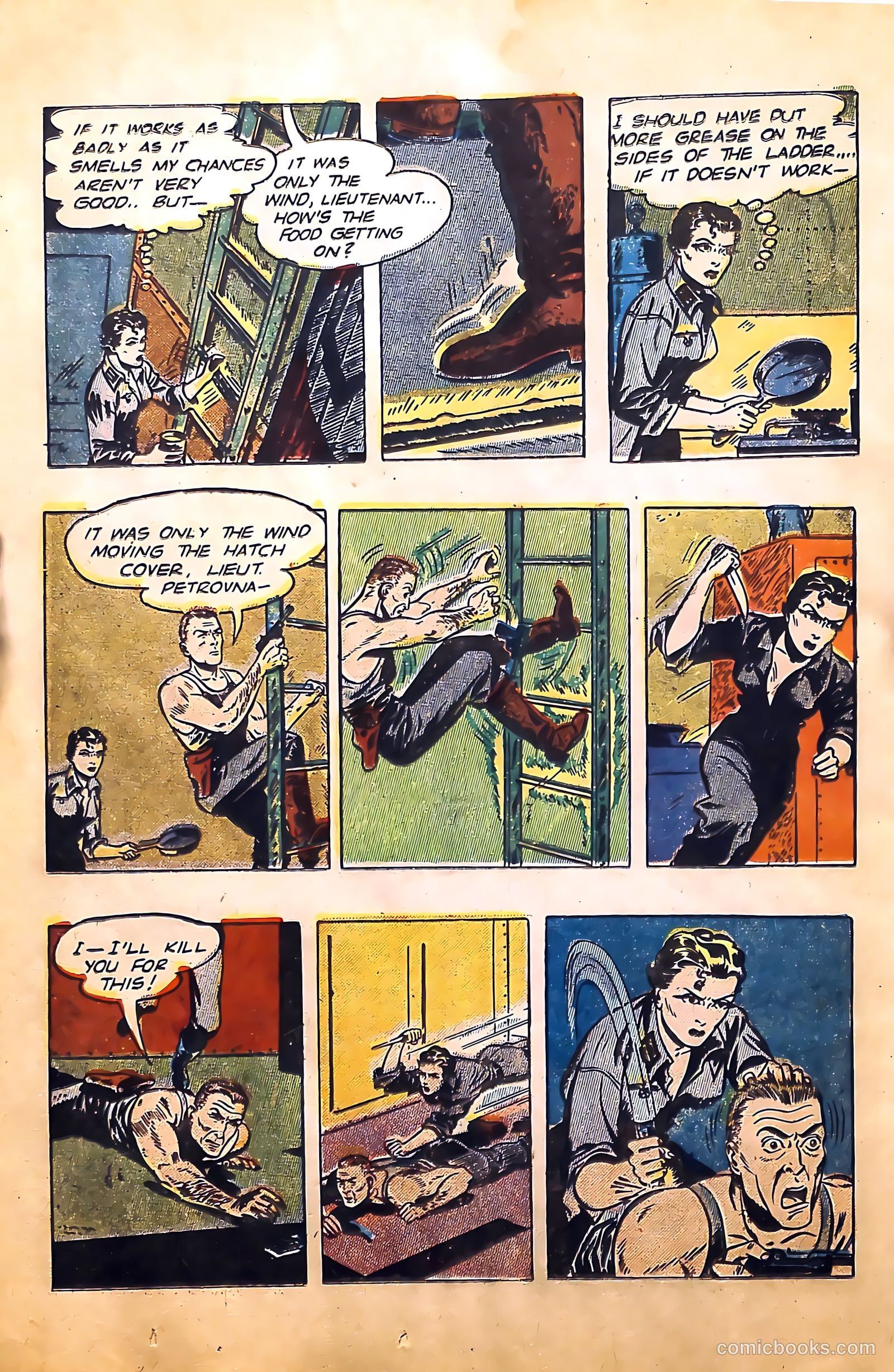 Vic Jordan #1 (1945) — page 21 of 37