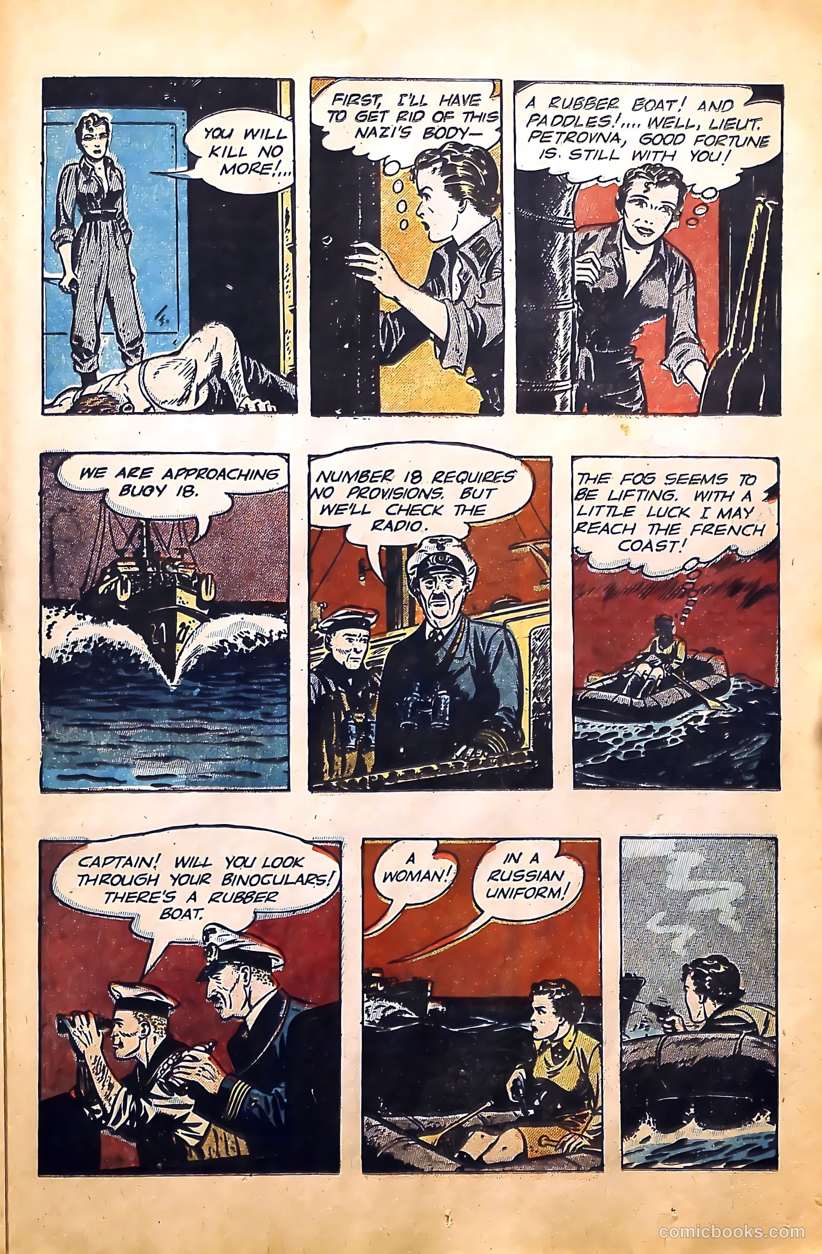 Vic Jordan #1 (1945) — page 22 of 37