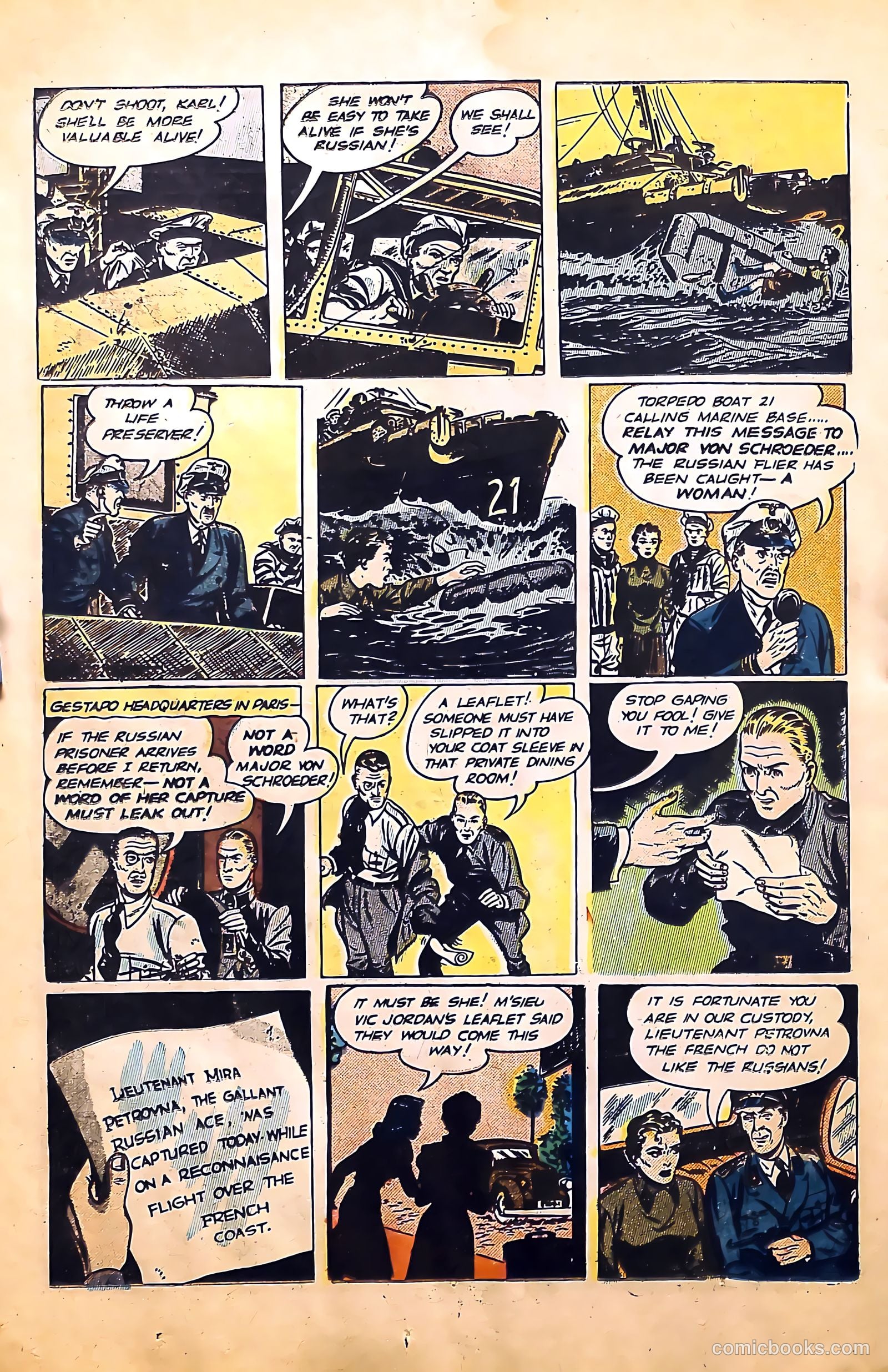 Vic Jordan #1 (1945) — page 23 of 37