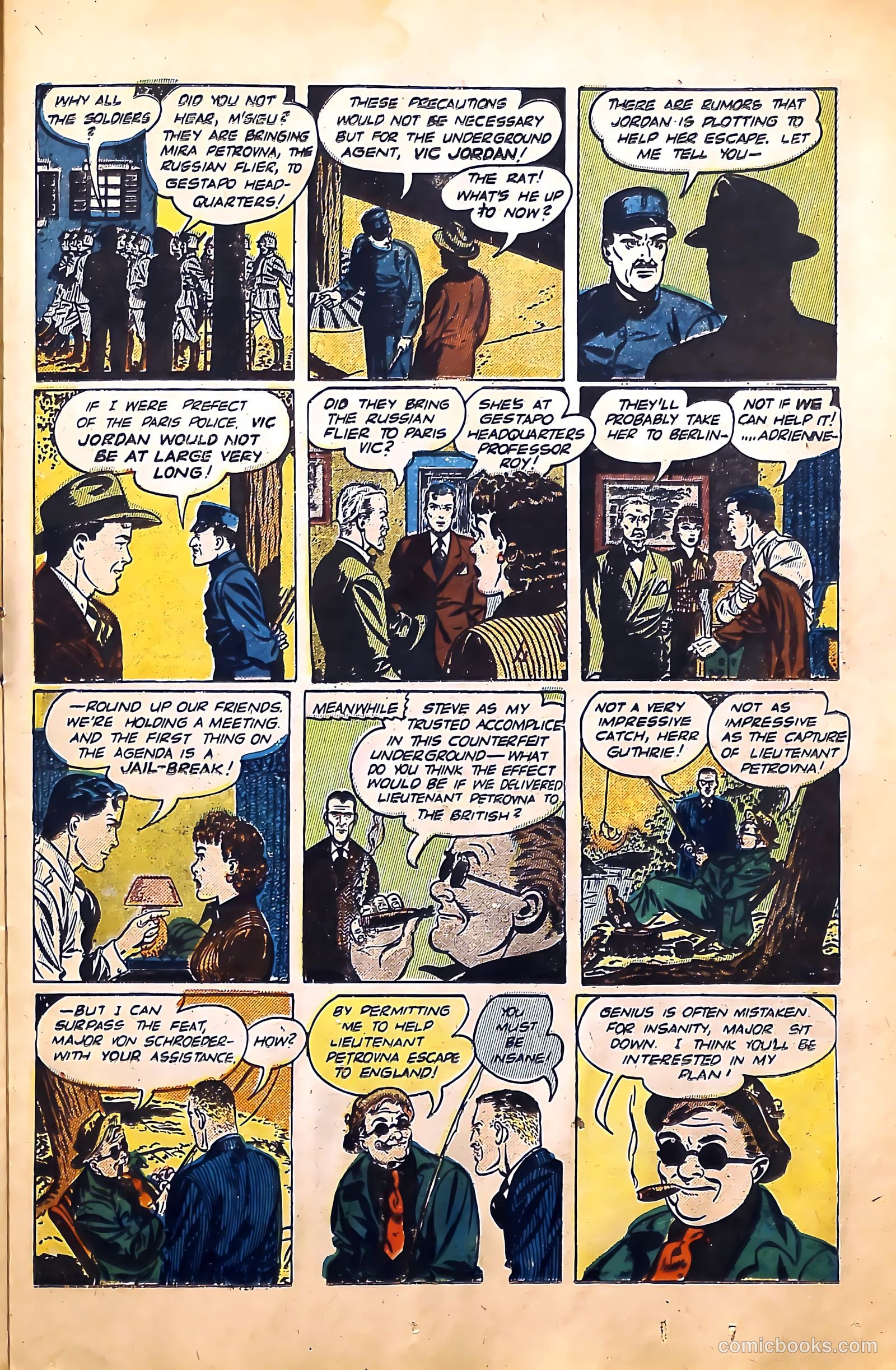 Vic Jordan #1 (1945) — page 24 of 37