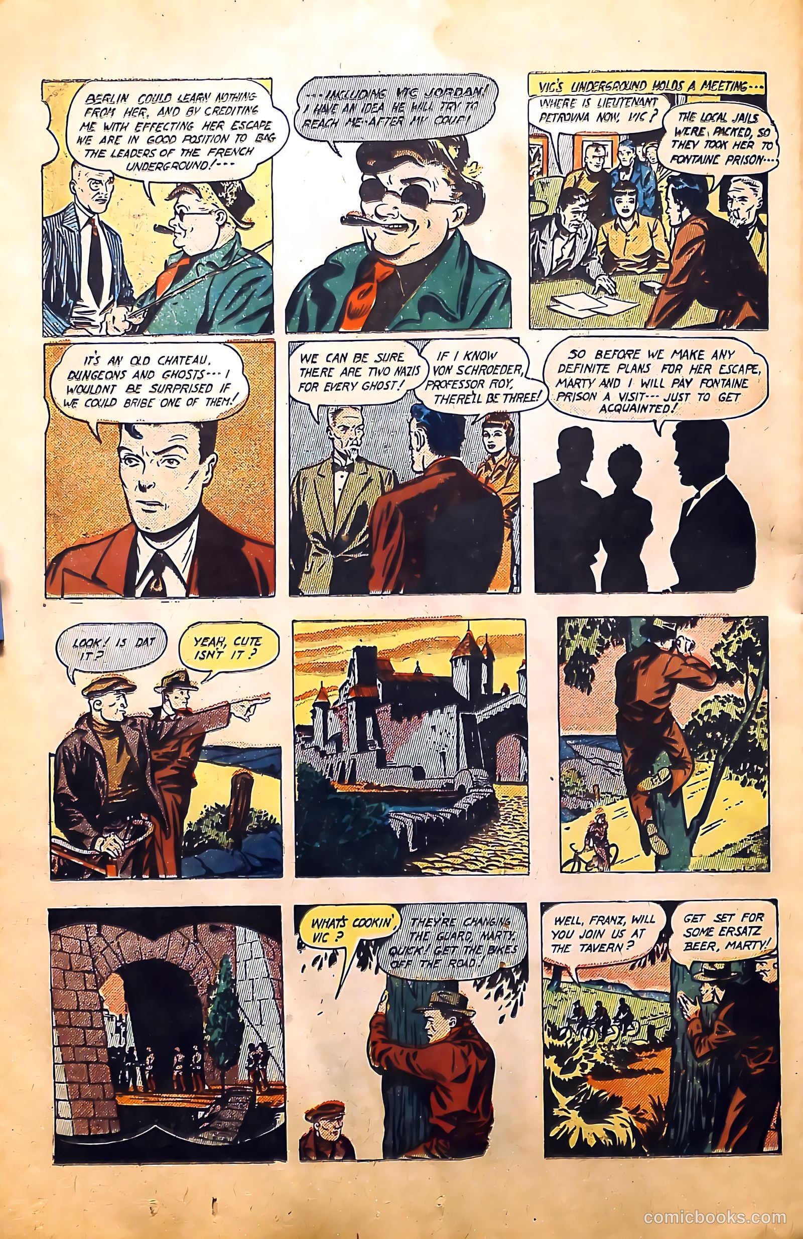 Vic Jordan #1 (1945) — page 25 of 37