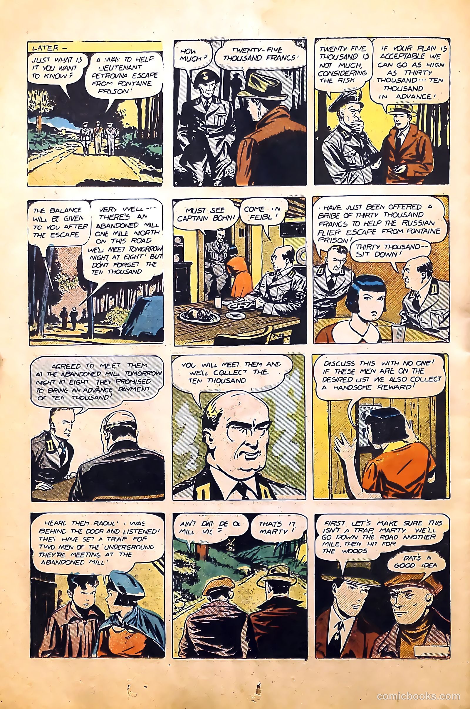 Vic Jordan #1 (1945) — page 27 of 37