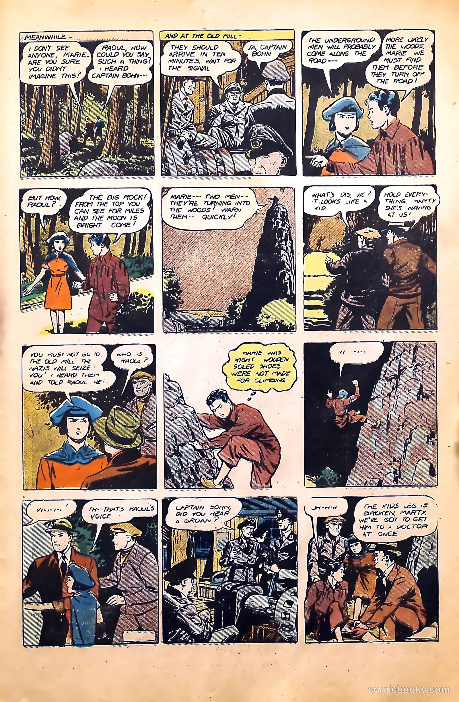 Vic Jordan #1 (1945) — page 28 of 37