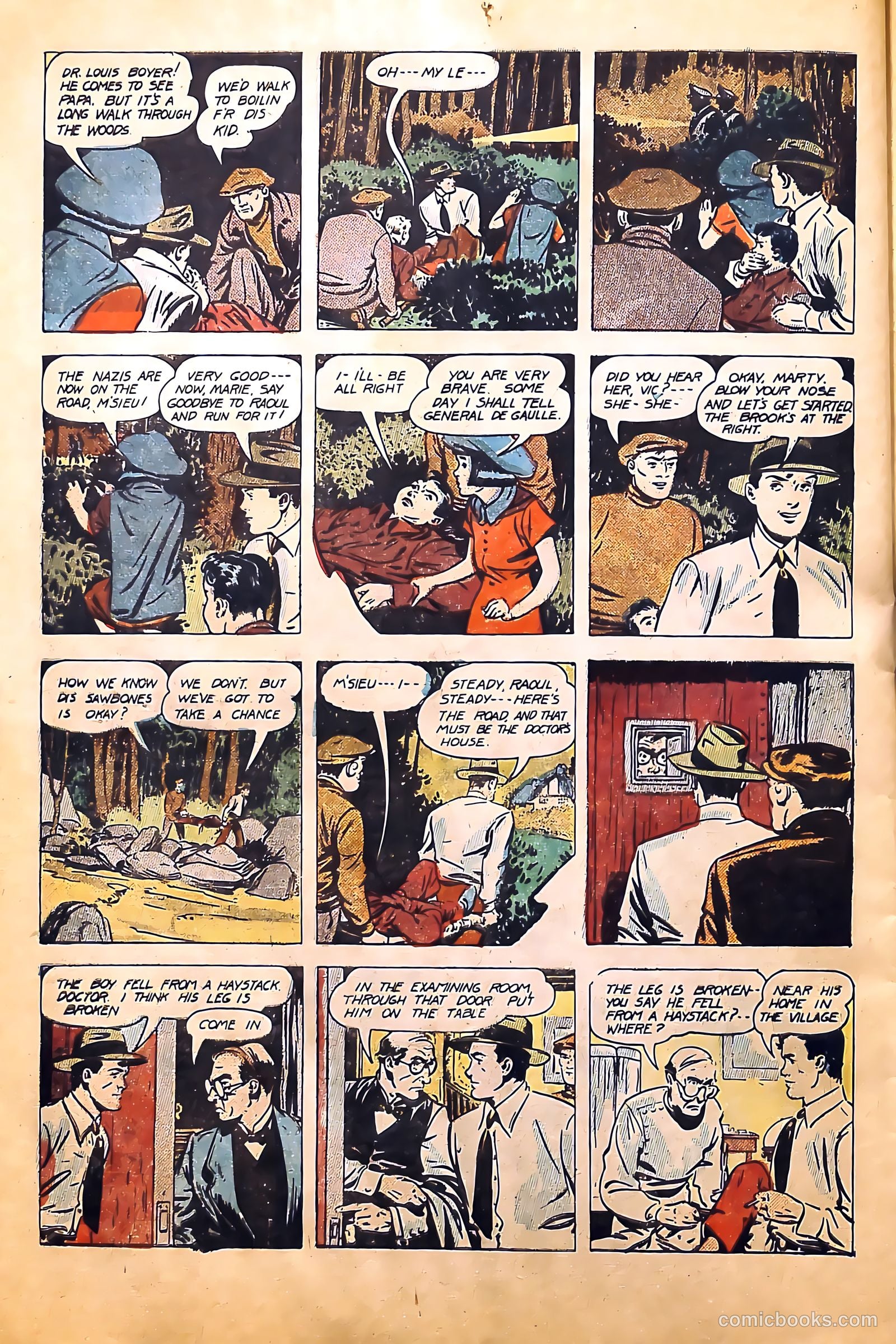 Vic Jordan #1 (1945) — page 29 of 37