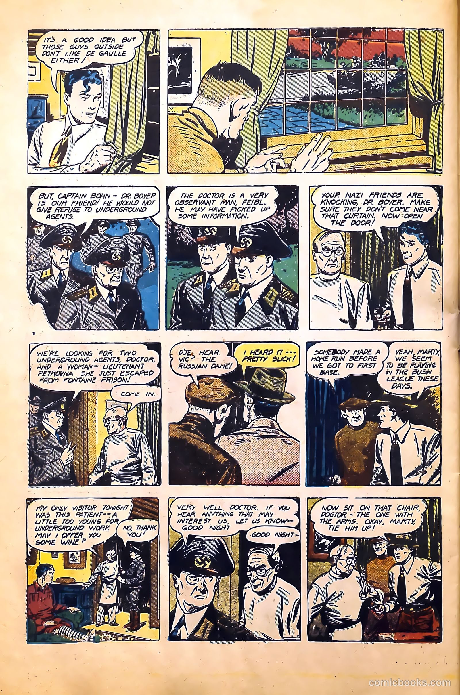 Vic Jordan #1 (1945) — page 31 of 37