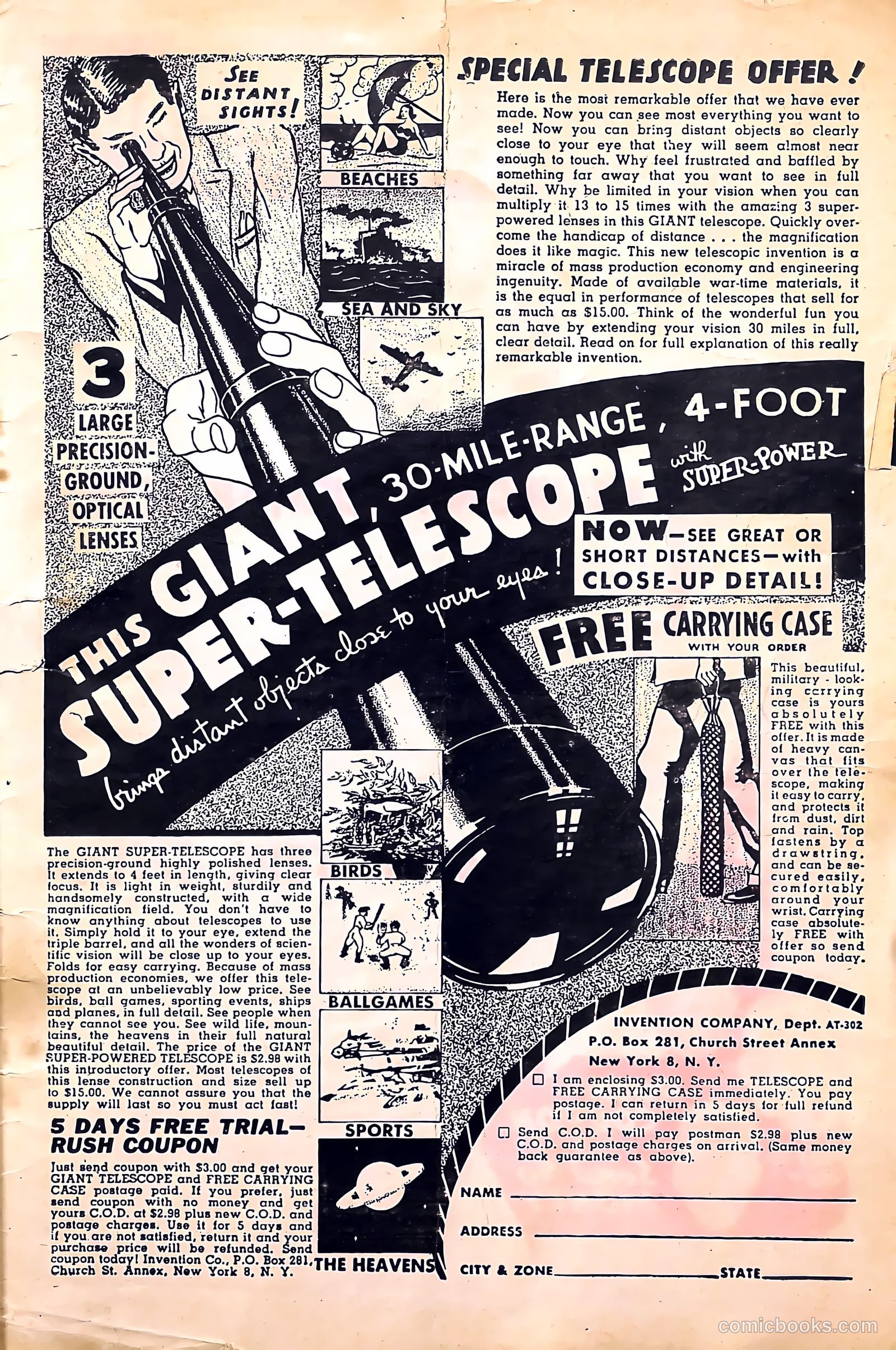 Vic Jordan #1 (1945) — page 36 of 37